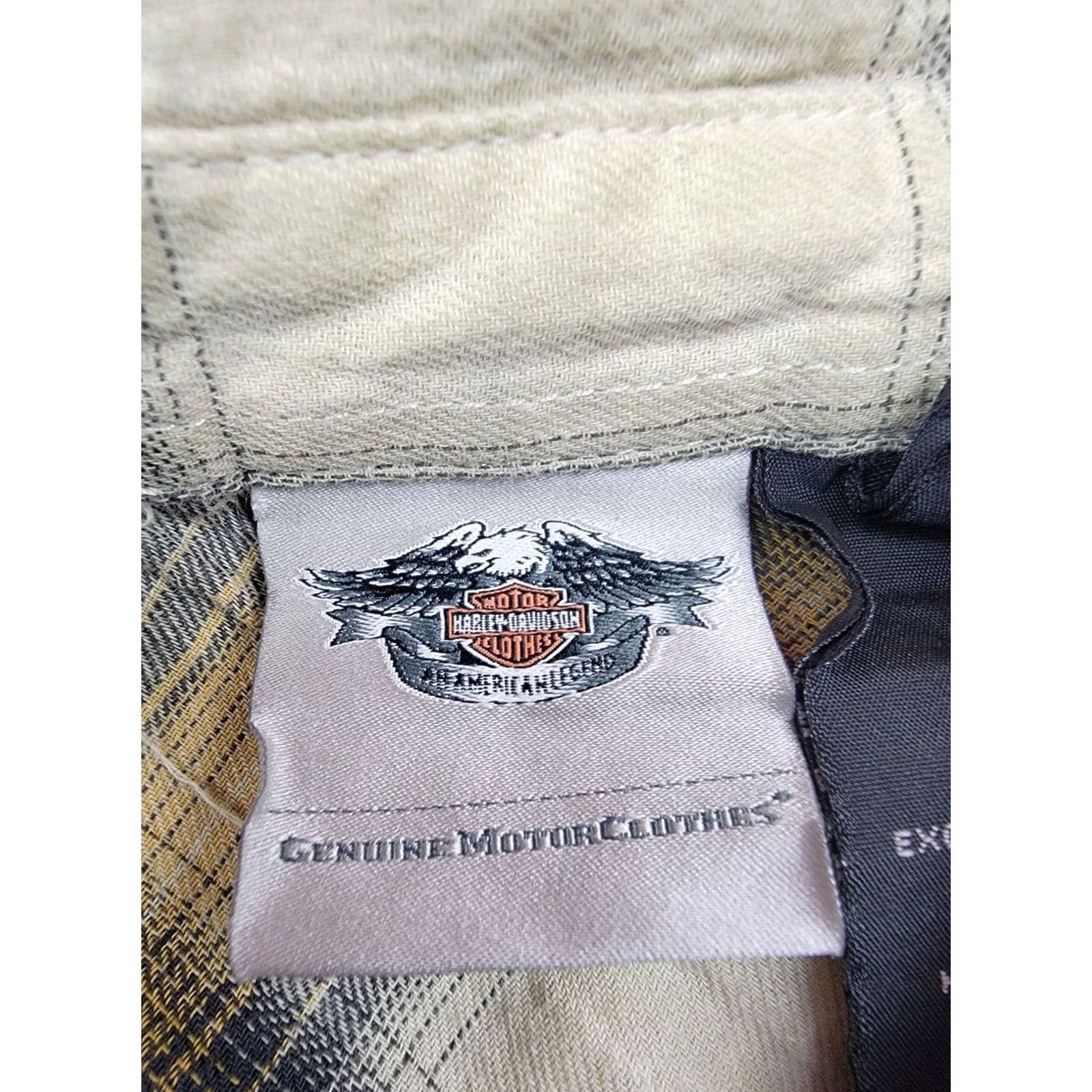 Harley Davidson Harley Davidson Womens Medium Plaid Button Up Lightweight Size M / US 6-8 / IT 42-44 - 5 Thumbnail