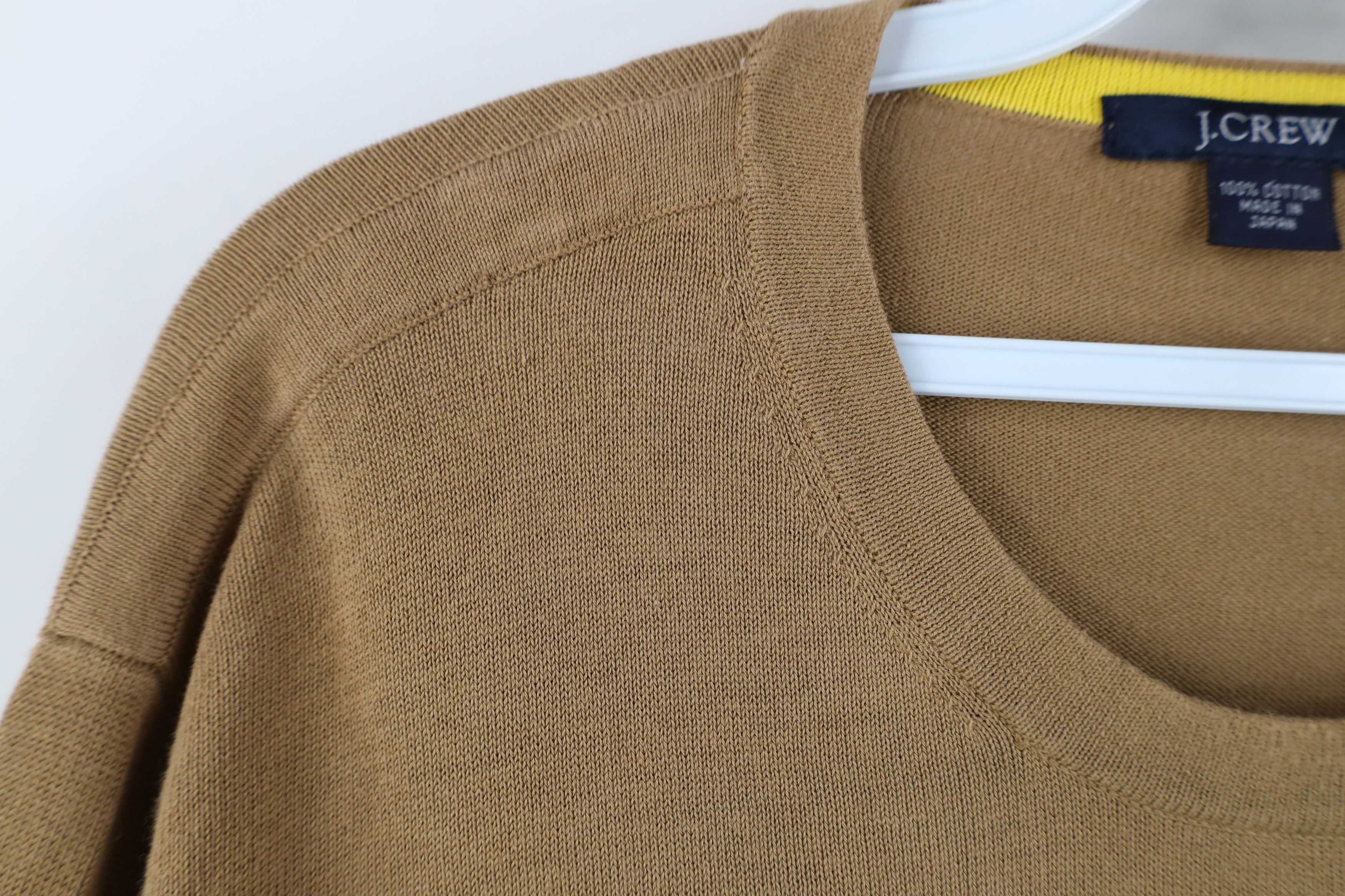 J.Crew Vintage J Crew Lightweight Cotton Ribbed Knit Sweater Japan Size US L / EU 52-54 / 3 - 4 Thumbnail