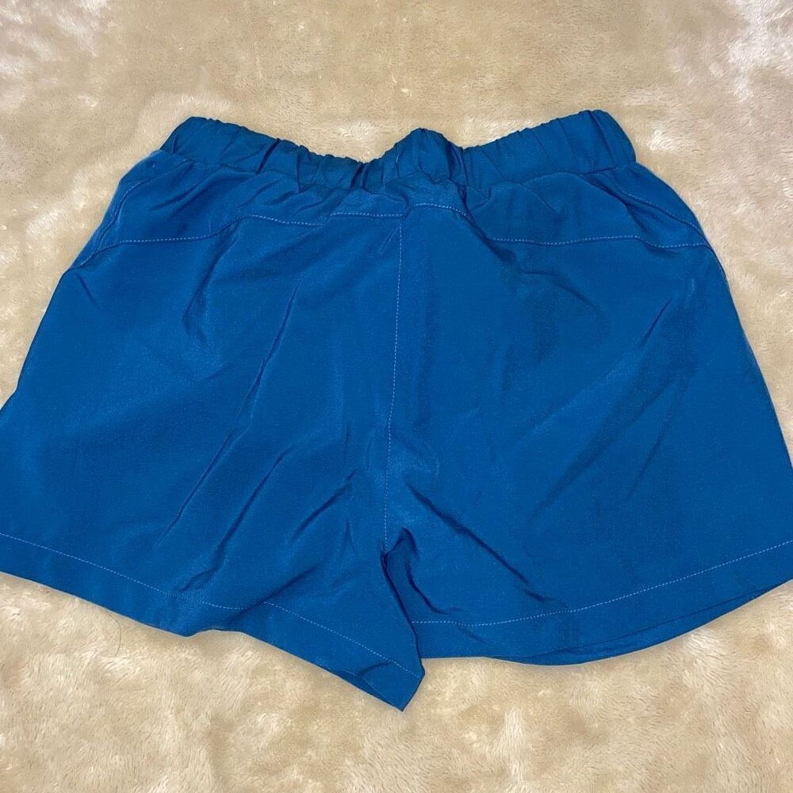 Other Blue Drawstring Athletic Sport Shorts | Sz XS Size 25" / US 0 / IT 36 - 3 Thumbnail