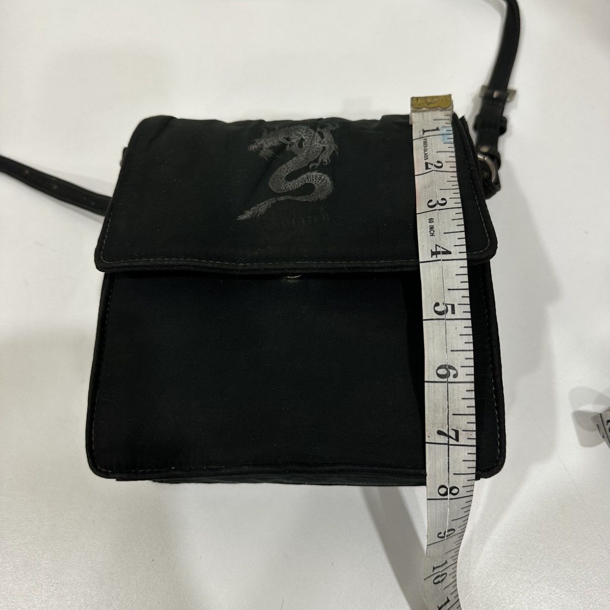 Jean Paul Gaultier ‼️LASTDROP‼️ JEAN PAUL GAULTIER SHOULDER BAG DRAGON EMBROIDERY Size ONE SIZE - 9 Thumbnail