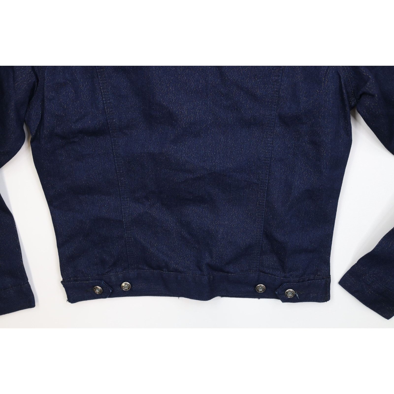 Fubu Vintage 90s Y2K FUBU Babydoll Metallic 2 Piece Denim Suit Size XL / US 12-14 / IT 48-50 - 8 Thumbnail