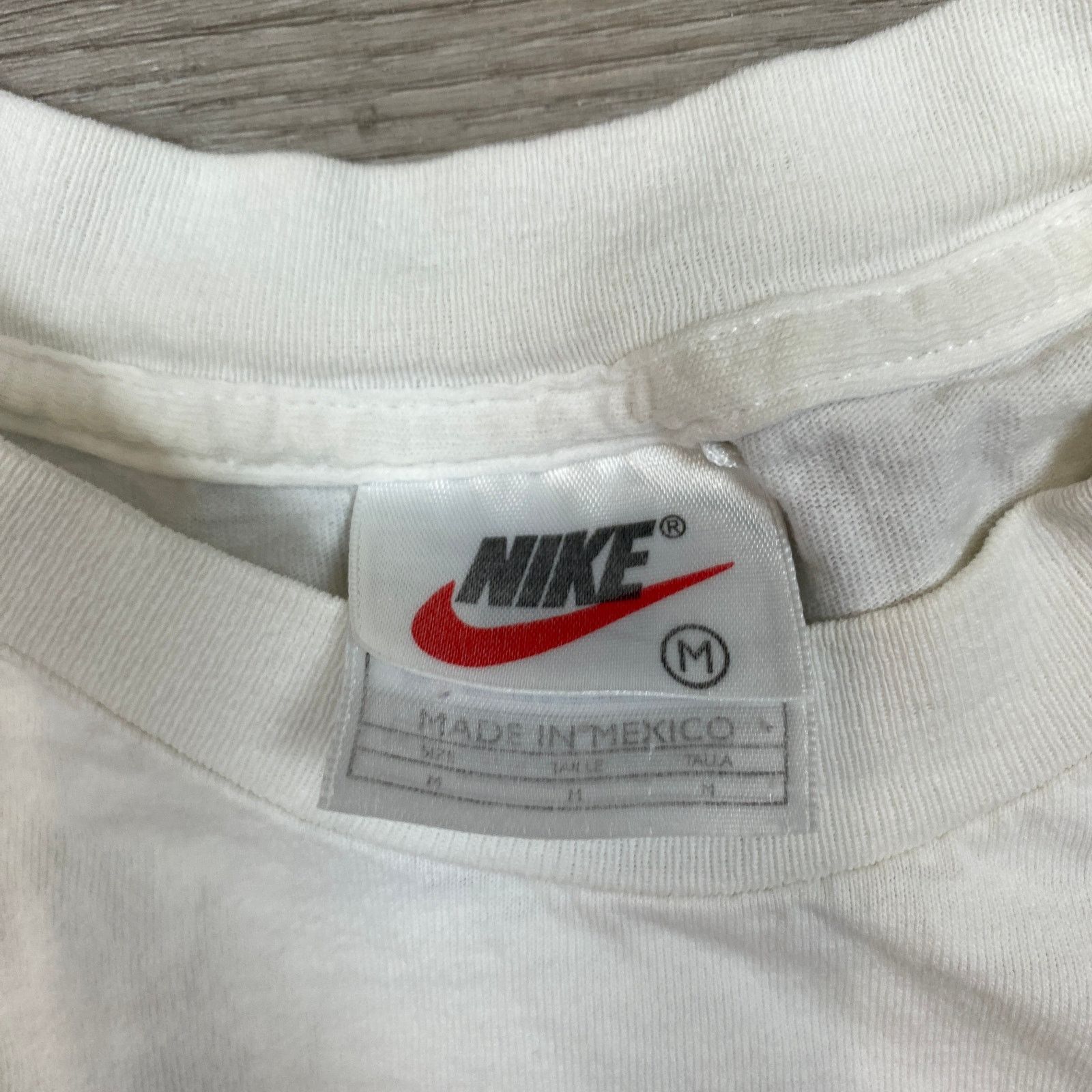 Nike × Vintage Vintage 90s Nike USA Spellout T Shirt Men's M Y2K Retro Size US M / EU 48-50 / 2 - 6 Thumbnail