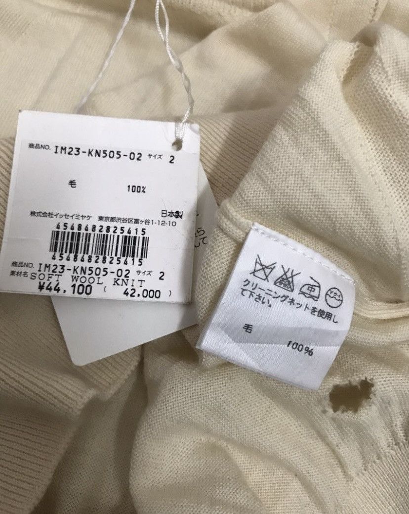 Issey Miyake Issey Miyake Sweater Soft Wool Knit Distressed Size US M / EU 48-50 / 2 - 9 Thumbnail