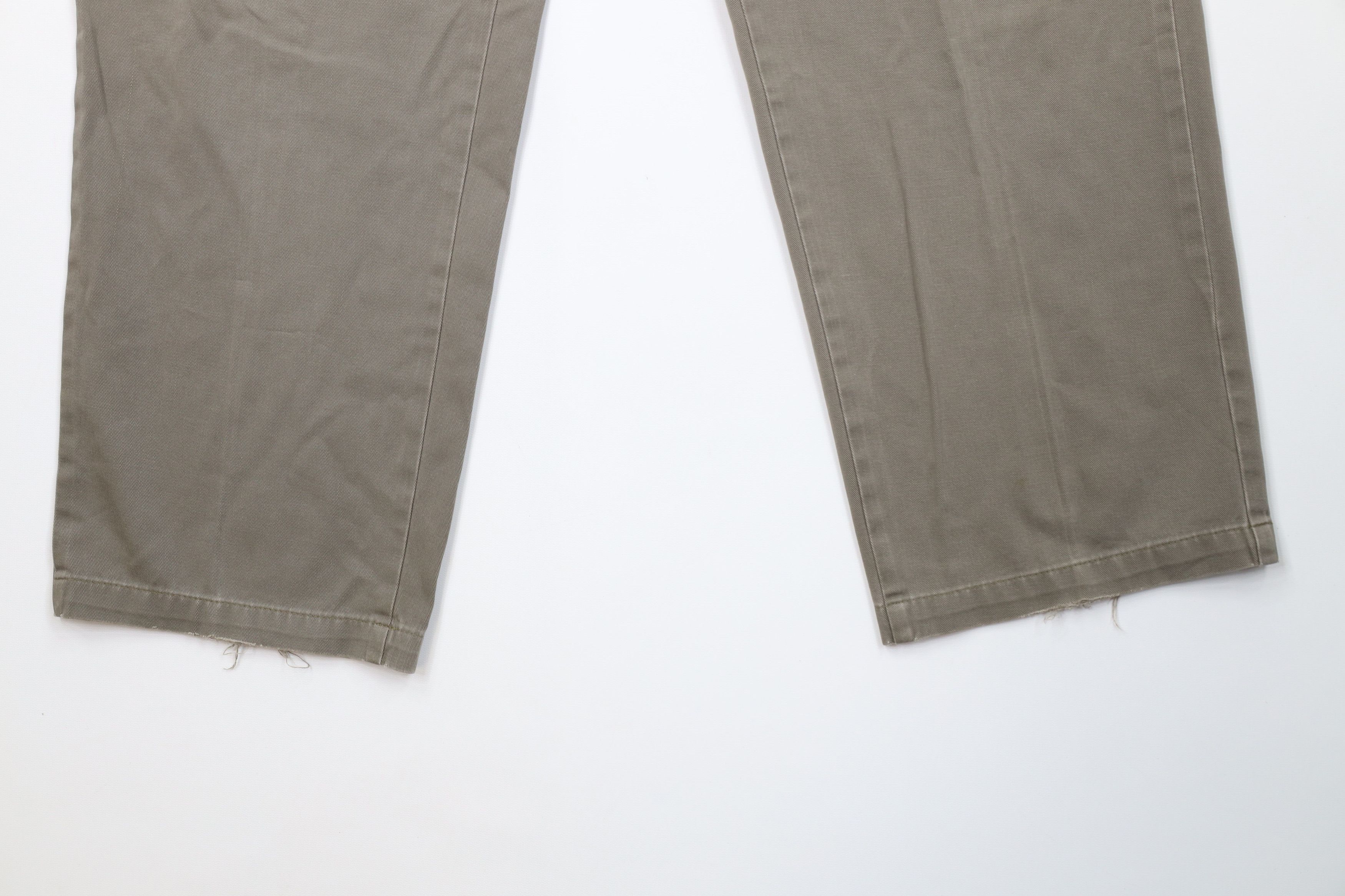 Ralph Lauren Vintage 90s Ralph Lauren Wide Leg Tarpoon Cargo Pants Cotton Size US 34 / EU 50 - 4 Thumbnail
