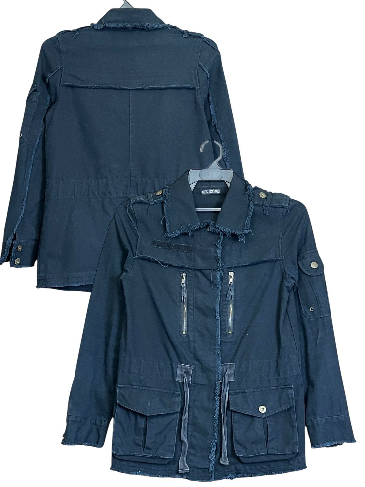 Japanese Brand Japanese brand MISS ARTEMIS military style distressed jacket Size US S / EU 44-46 / 1 - 1 Thumbnail