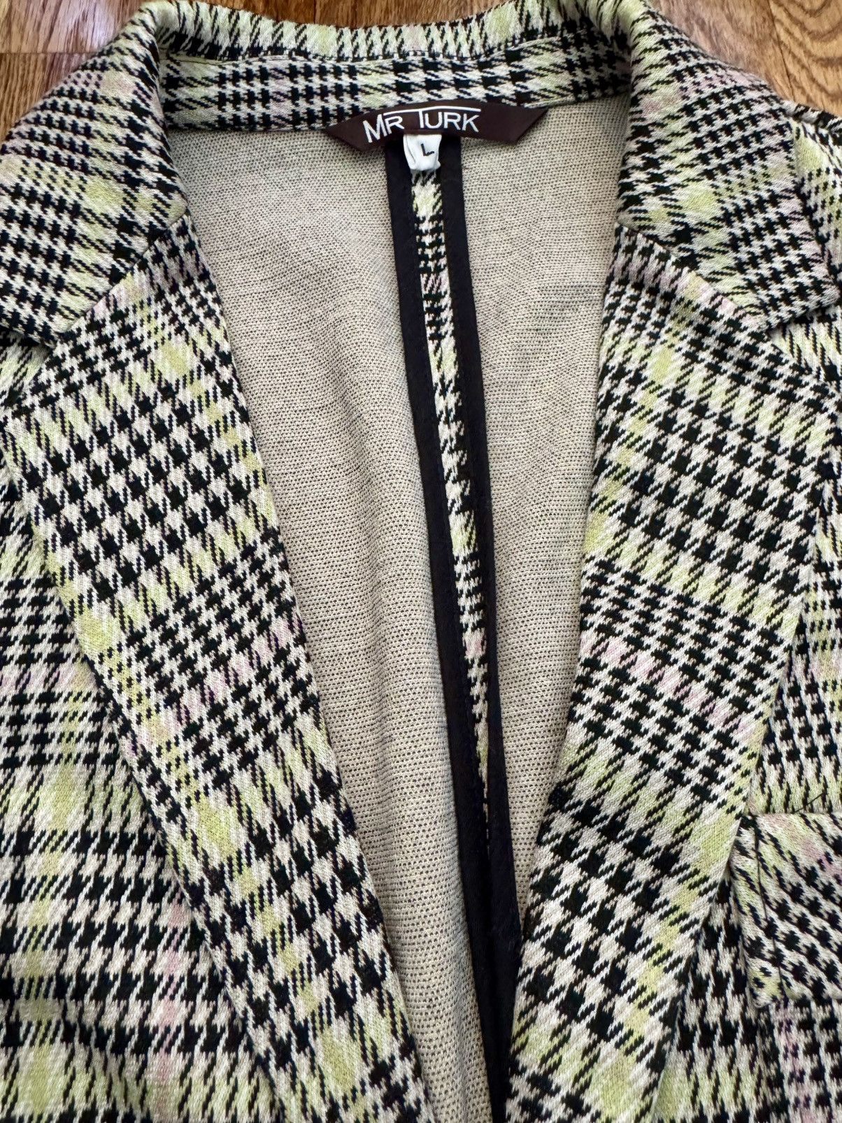 Mr Turk Mr Turk Plaid Suit Size L Size 42R - 3 Thumbnail