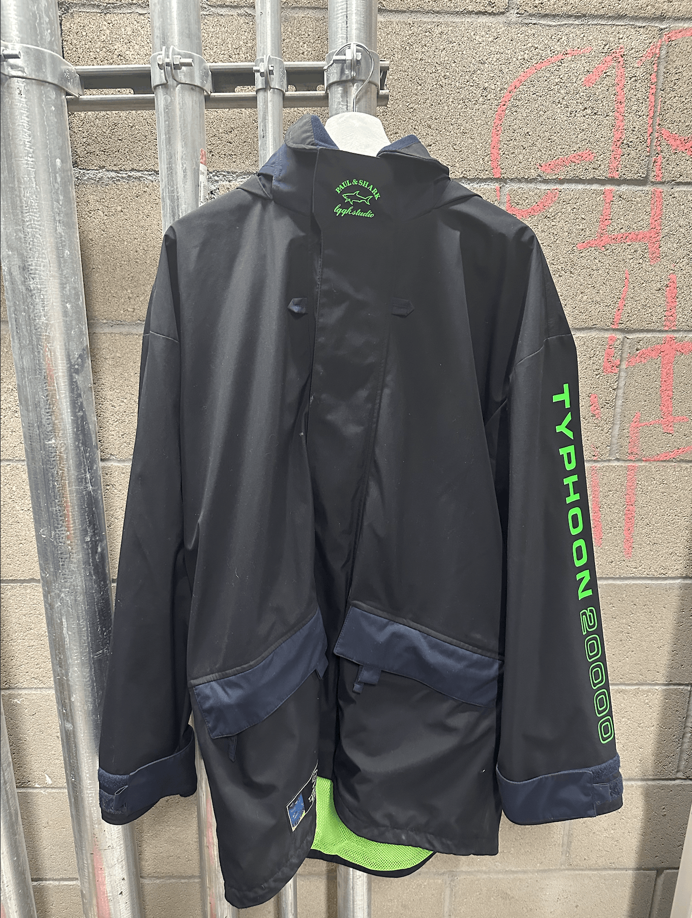 PAUL & SHARK TYHOON 20000 ブラック 長袖カットソー（Paul