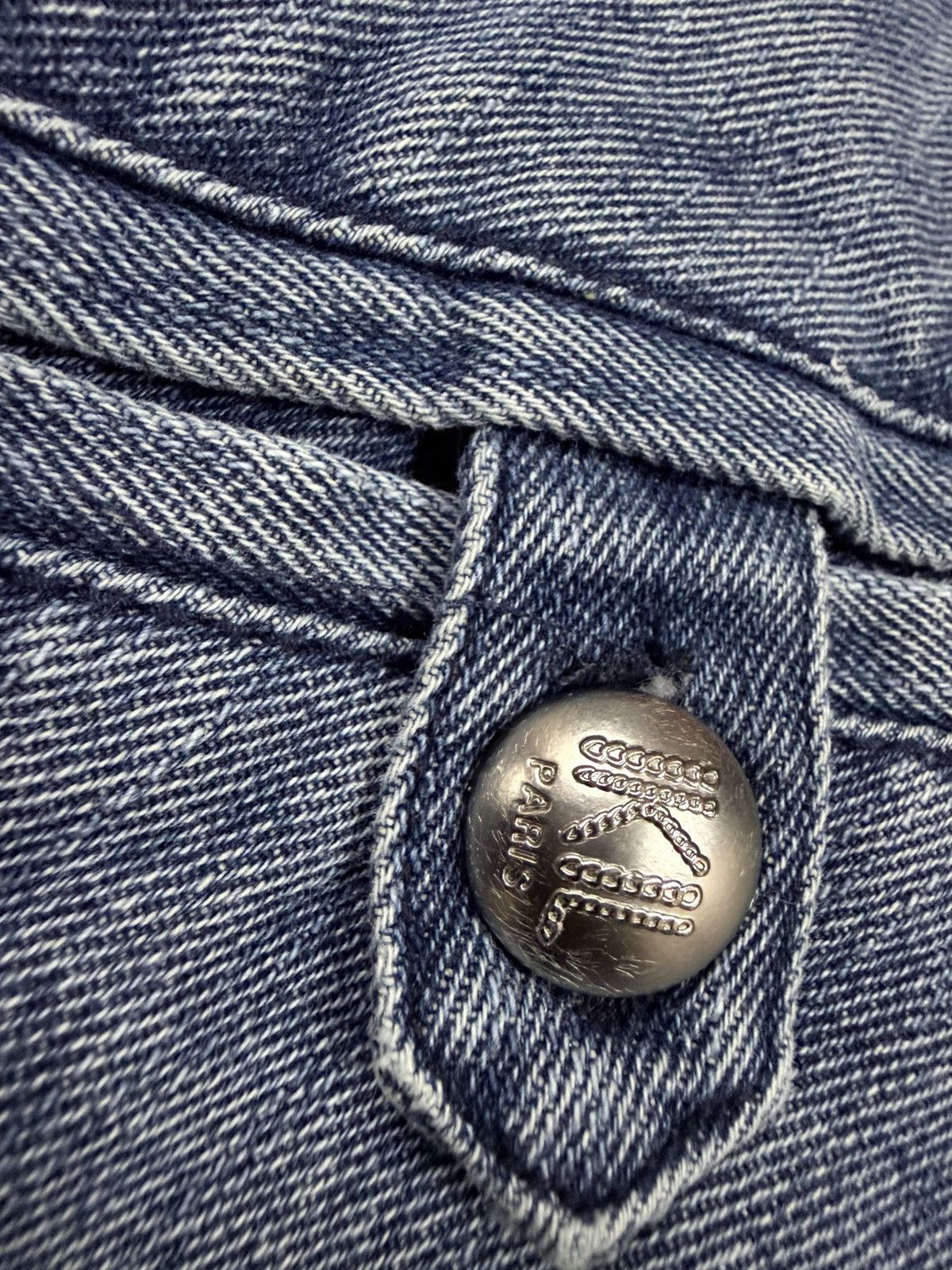 Karl Lagerfeld Authentic💥Karl Lagerfeld Paris Denim Jacket Wash Size S / US 4 / IT 40 - 20 Thumbnail