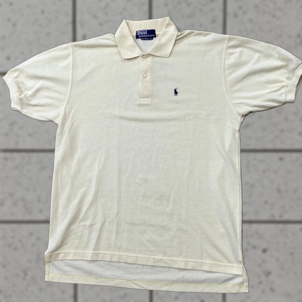 Polo Ralph Lauren VINTAGE Polo Ralph Lauren Golf Polo Shirt Men XL Bright Yellow Preppy 90s Size US XL / EU 56 / 4 - 1 Thumbnail