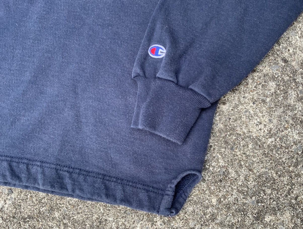 Champion × Vintage Vintage 90s Champion Embroidered Navy Faded Pullover Size XL Size US XL / EU 56 / 4 - 4 Thumbnail
