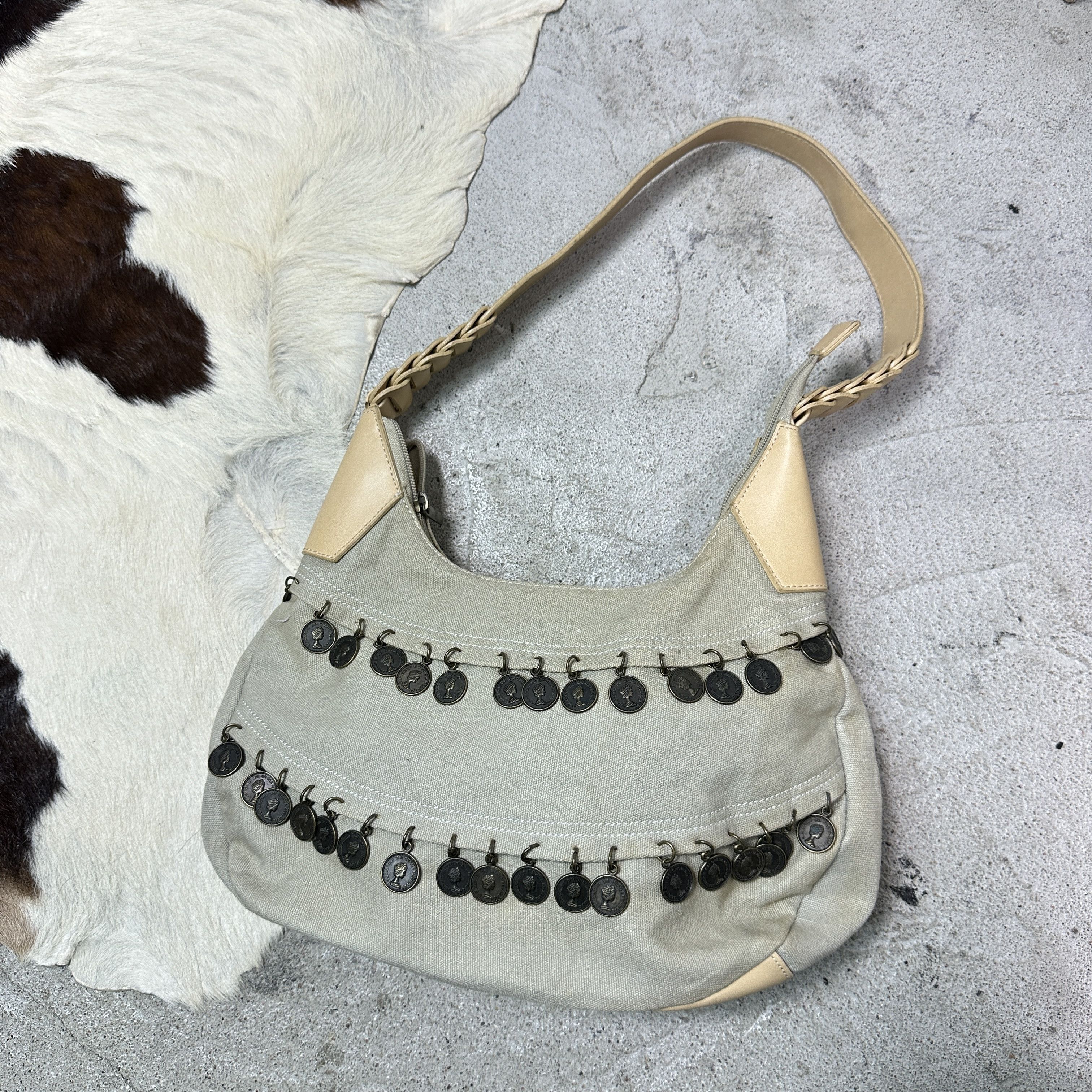 Vintage Vintage Avant Garde Boho Hobo Shoulder Bag Y2K Size ONE SIZE - 4 Thumbnail