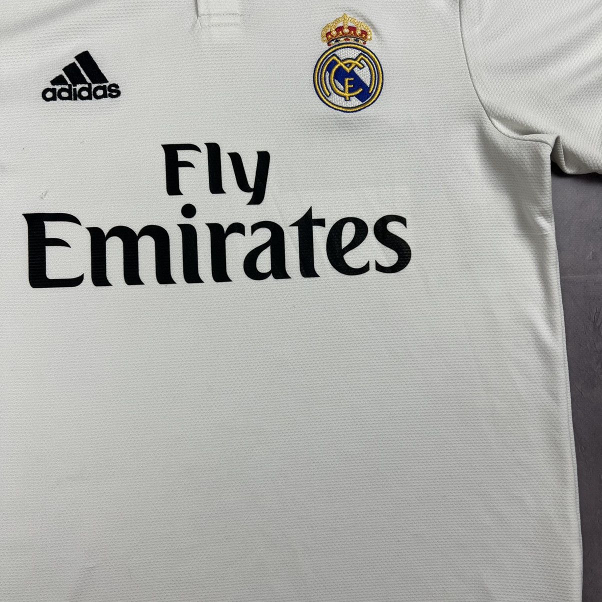Adidas Rare! Real Madrid Adidas Soccer Jersey Away Shirt 00s Size US S / EU 44-46 / 1 - 11 Thumbnail