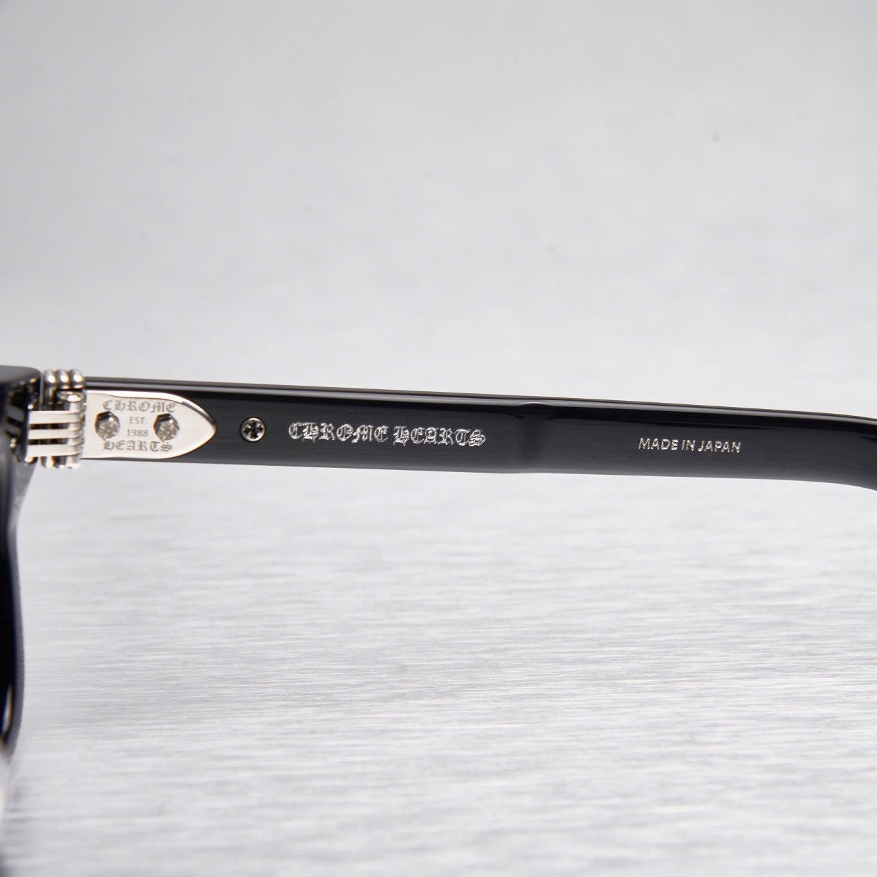 Chrome Hearts CHROME HEARTS TRYPOLEAGAIN BLACK GLASSES Size ONE SIZE - 4 Thumbnail