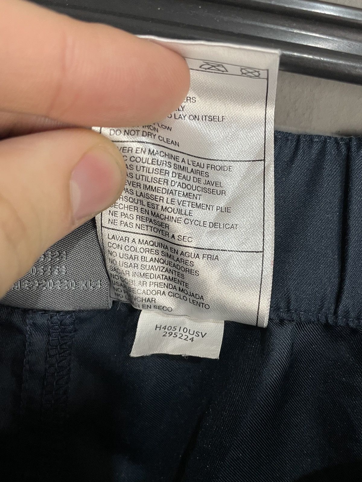 Nike Vintage Nike Nylon Track Pants Drill Swoosh Y2K Size 30" / US 8 / IT 44 - 6 Thumbnail