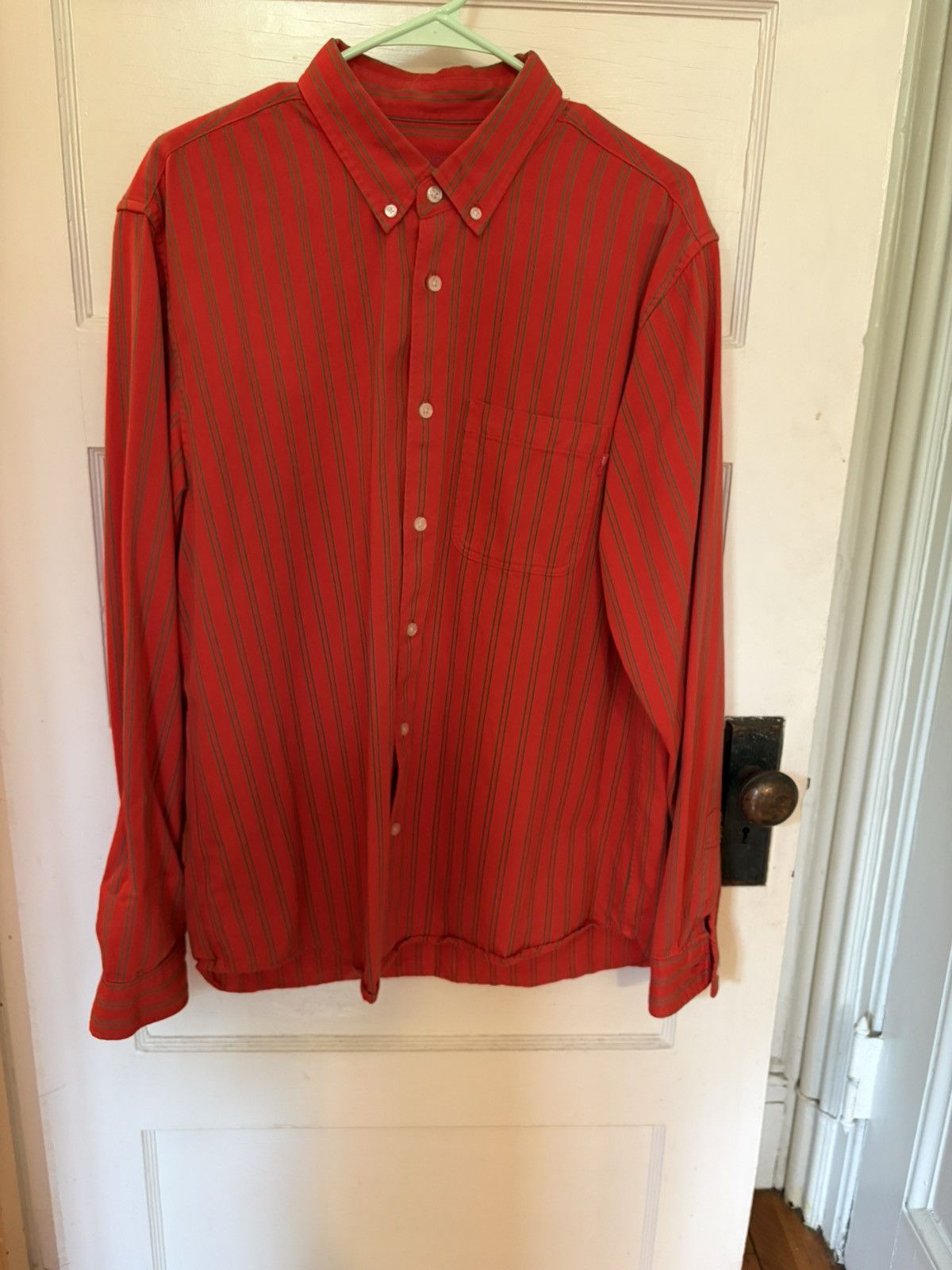 Supreme Supreme striped button up shirt Size US XL / EU 56 / 4 - 1 Thumbnail