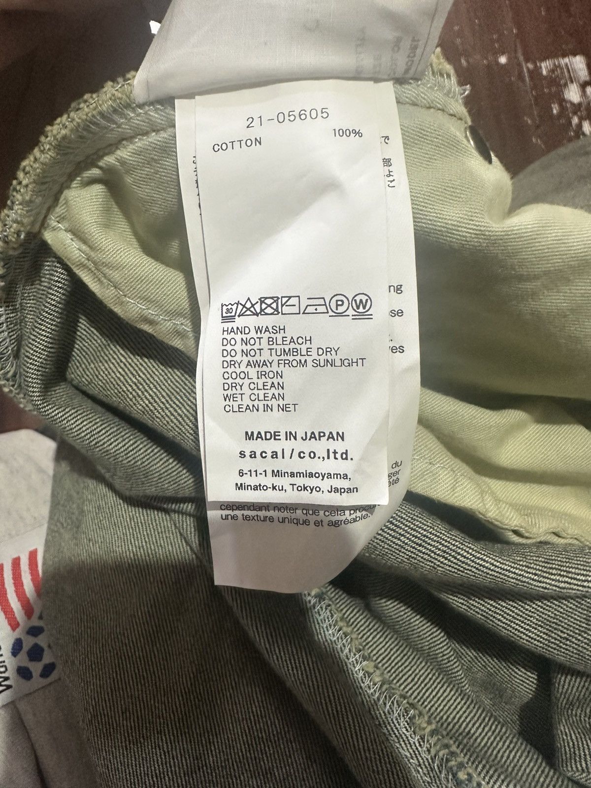 Sacai Sacai med skirt Size 29" - 7 Thumbnail