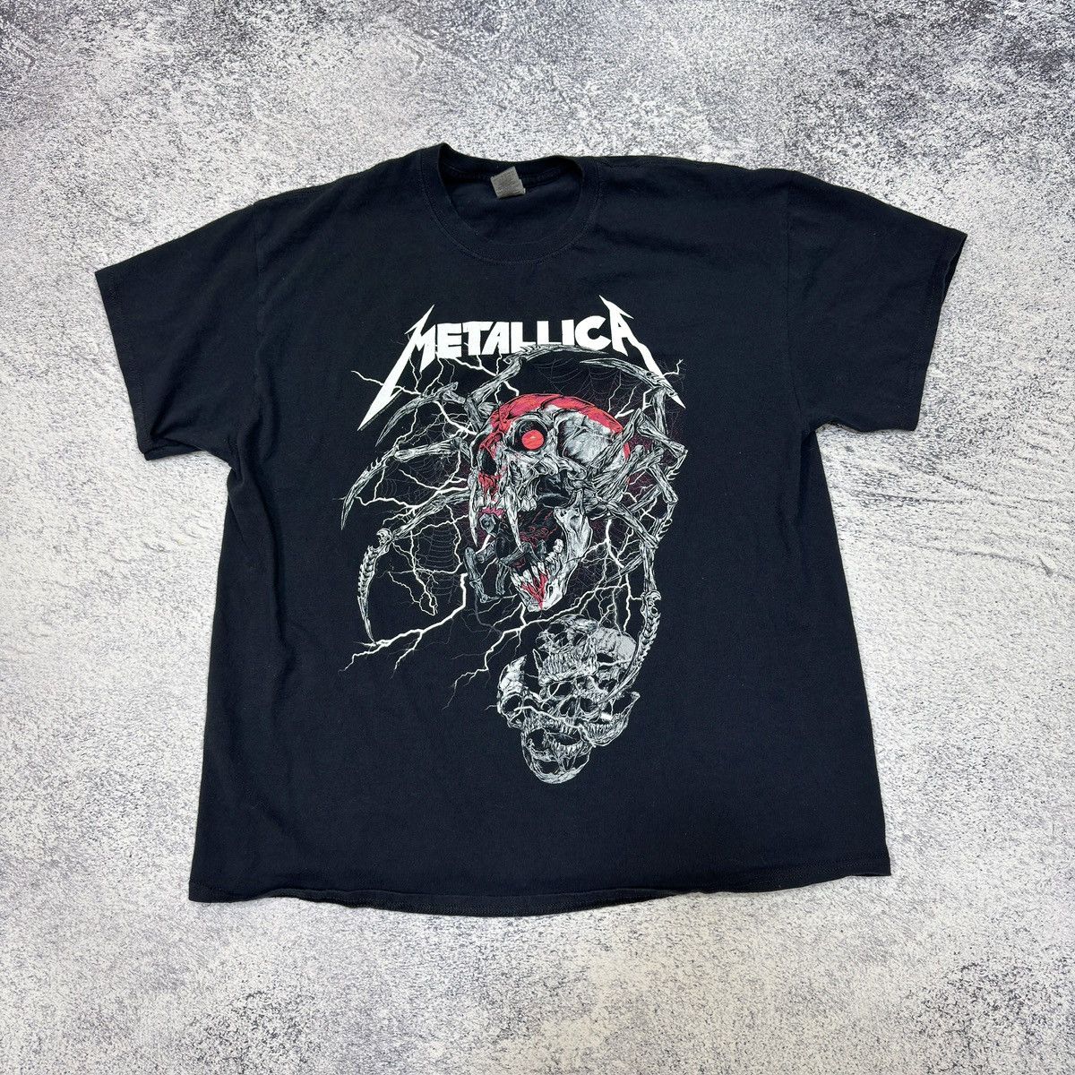 Metallica Metallica Spider Dead Mens T-Shirt L-XL size Size US XL / EU 56 / 4 - 1 Thumbnail