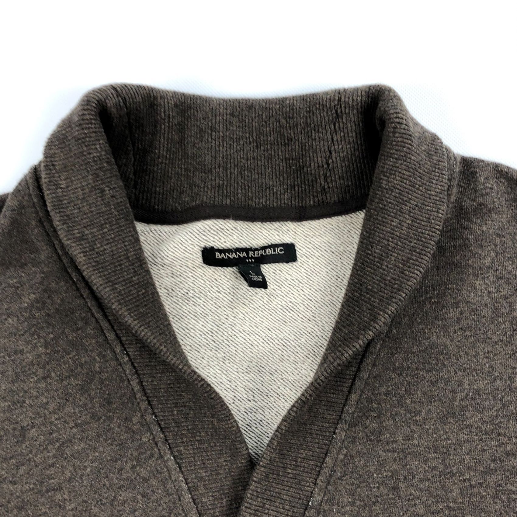 Banana Republic VINTAGE Banana Republic Shawl Cardigan Shirt? Size L / US 10 / IT 46 - 2 Thumbnail