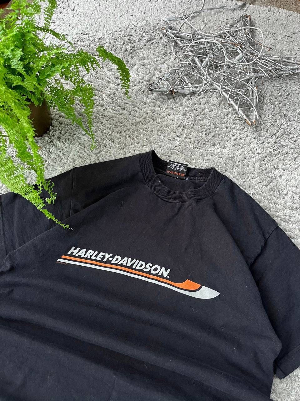 Harley Davidson × Vintage 90s Harley-Davidson T-Shirt Streetwear Vintage Big Logo Rare Size US S / EU 44-46 / 1 - 6 Thumbnail