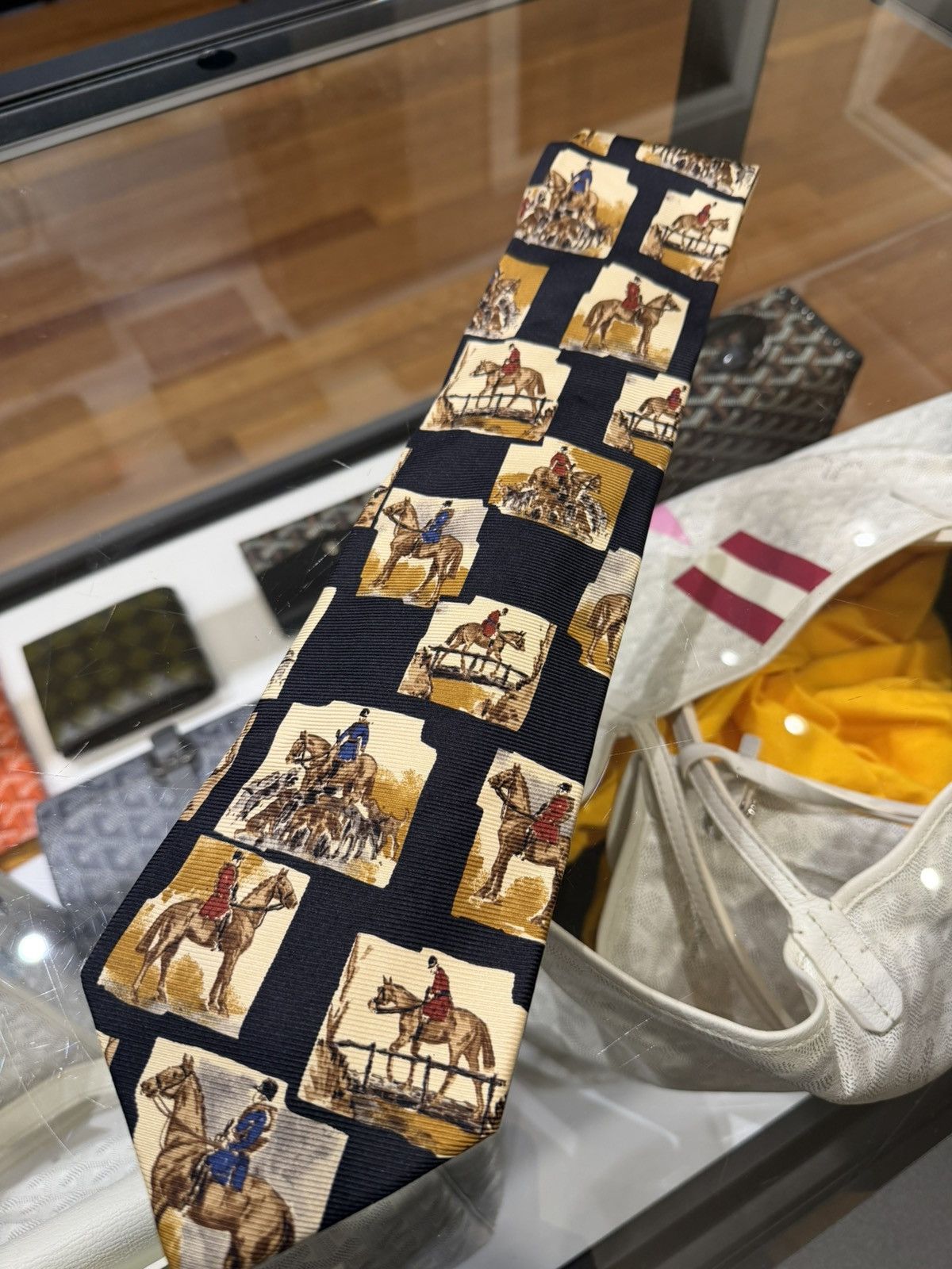 Polo Ralph Lauren Vintage Polo Ralph Lauren Silk Tie Size ONE SIZE - 1 Thumbnail