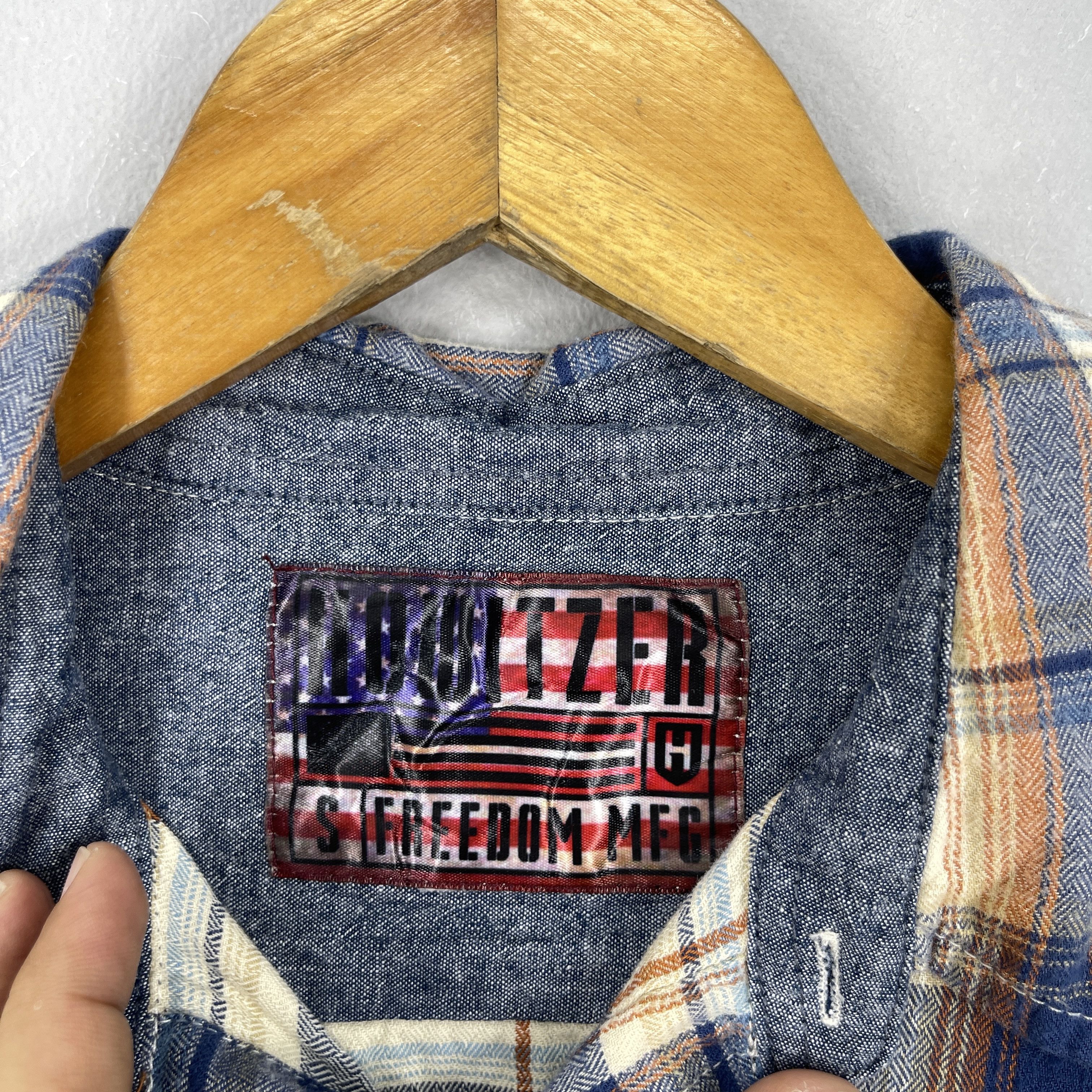 Flannel MFG FREEDOM Plaid Checkered Tartan Multicolor Flannel Size US S / EU 44-46 / 1 - 5 Thumbnail