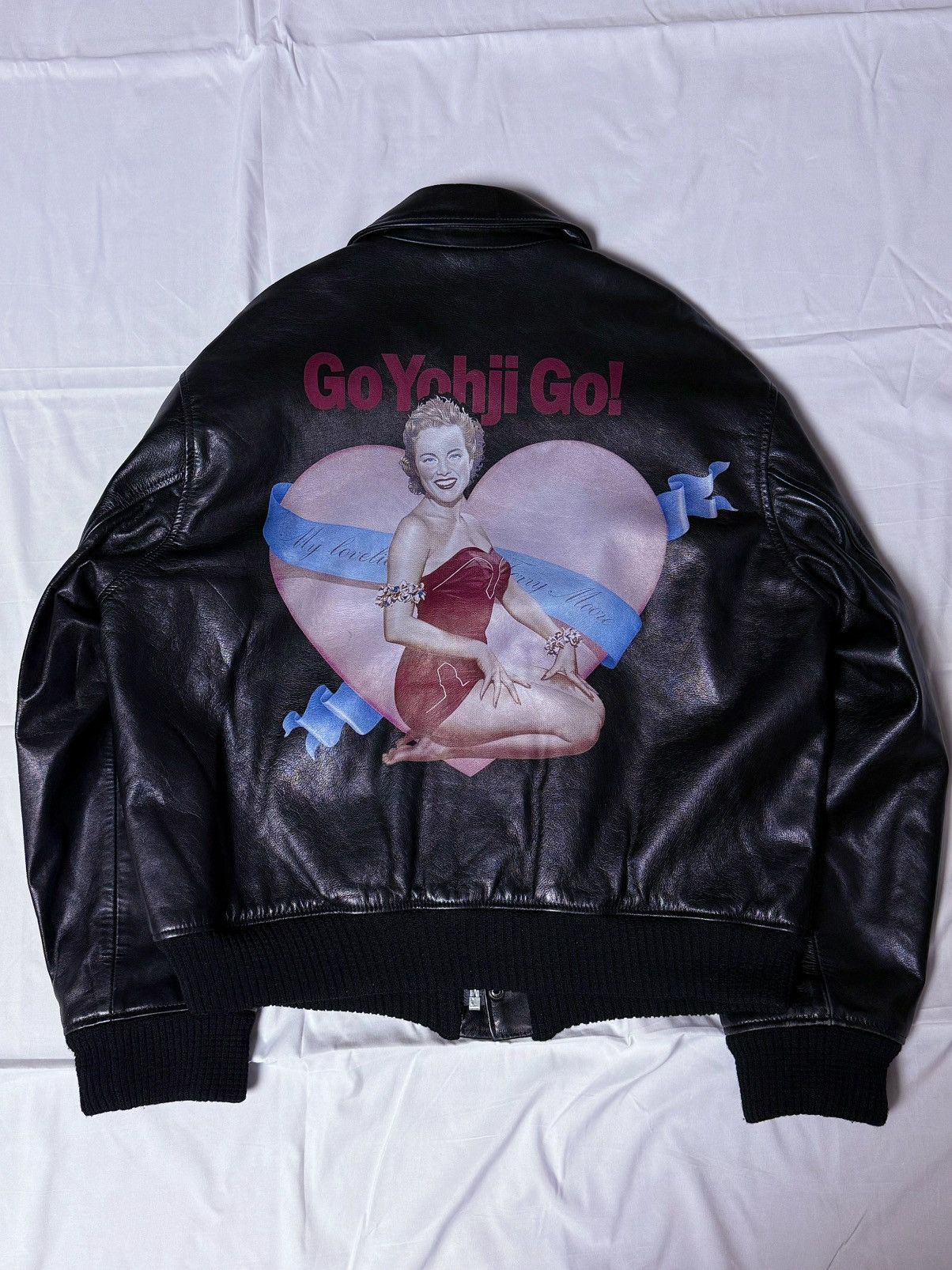 Yohji Yamamoto AW 1991 Yohji Yamamoto “Go Yohji Go!” Leather