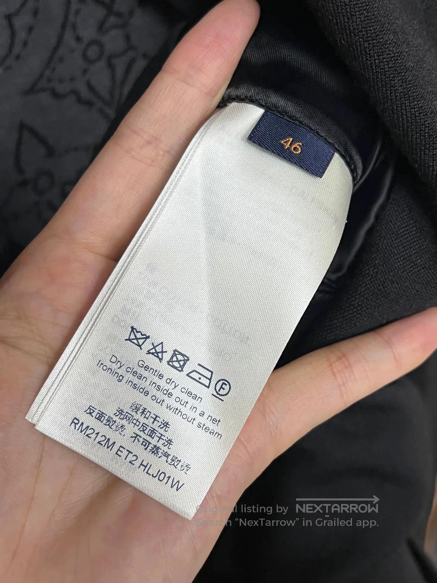 Louis Vuitton Louis Vuitton NBA Leather Label Wool Blazer. Size US S / EU 44-46 / 1 - 5 Thumbnail