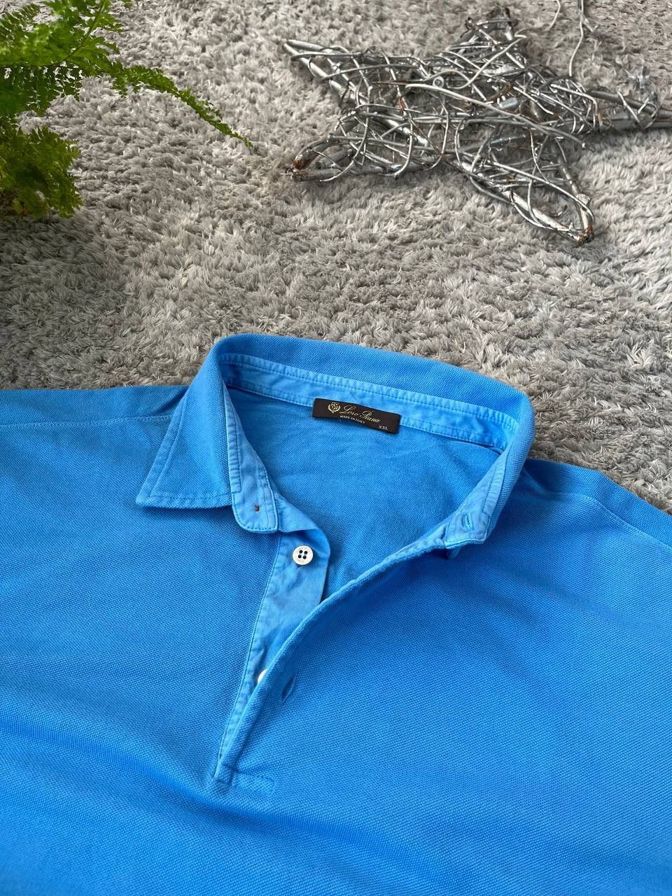 Loro Piana Loro Piana Polo T-Shirt Streetwear Luxury Rare Rich Size US XL / EU 56 / 4 - 6 Thumbnail