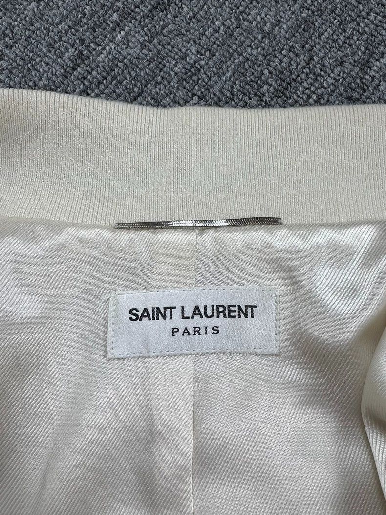 Saint Laurent Paris Saint Laurent Paris 18fw Teddy Fur Baseball Jacket-2506 Size US 32 / EU 48 - 3 Thumbnail
