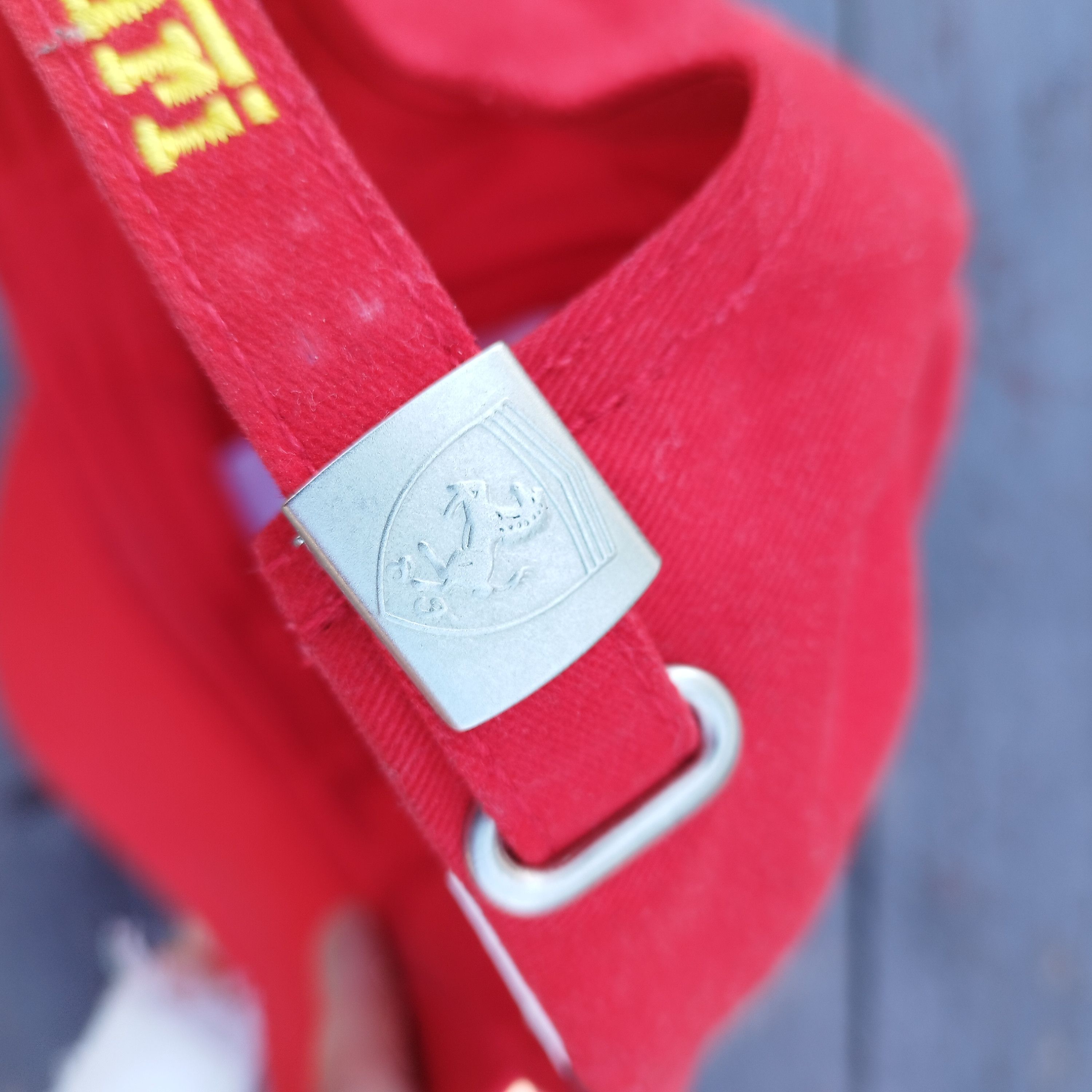 Ferrari Vintage Ferrari F1 Team Racing Cap - Rosso Corsa Red Size ONE SIZE - 7 Thumbnail