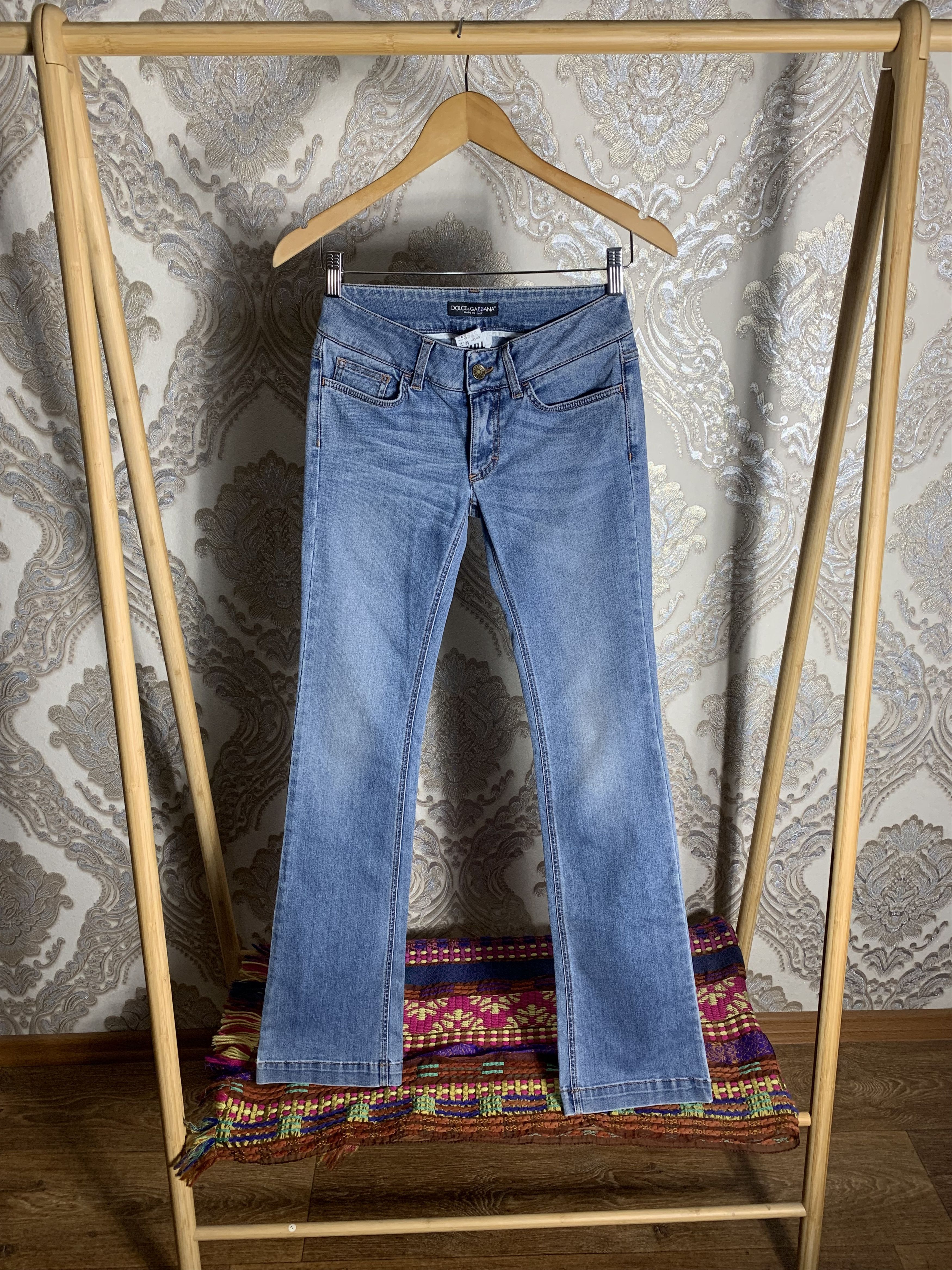 Dolce & Gabbana VINTAGE DOLCE & GABBANA ITALIAN DESIGNER DENIM JEANS BAGGY Size 38" / US 16 / IT 52 - 1 Thumbnail