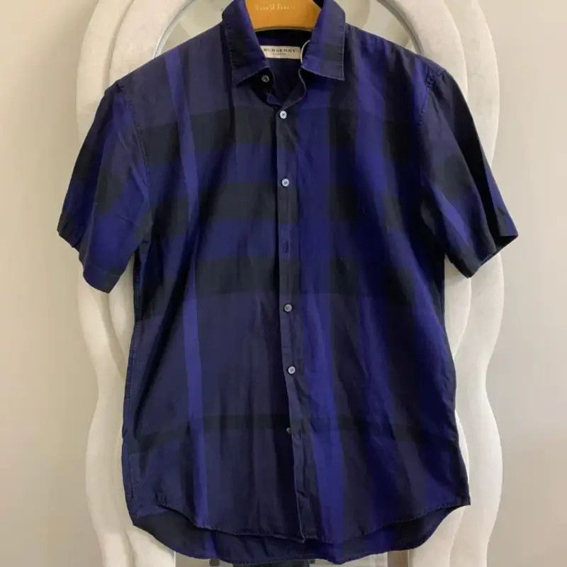 Burberry Short Sleeve Cotton Shirt for Men