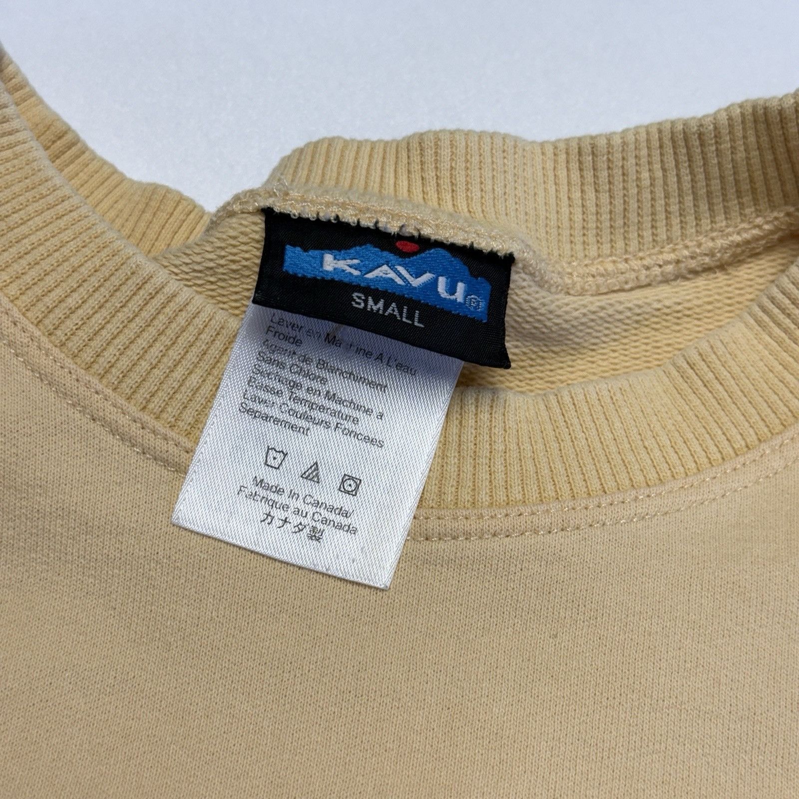 KAVU Vintage Kavu T Shirt Yellow Short Sleeve Size Small Hiking Size US S / EU 44-46 / 1 - 10 Thumbnail