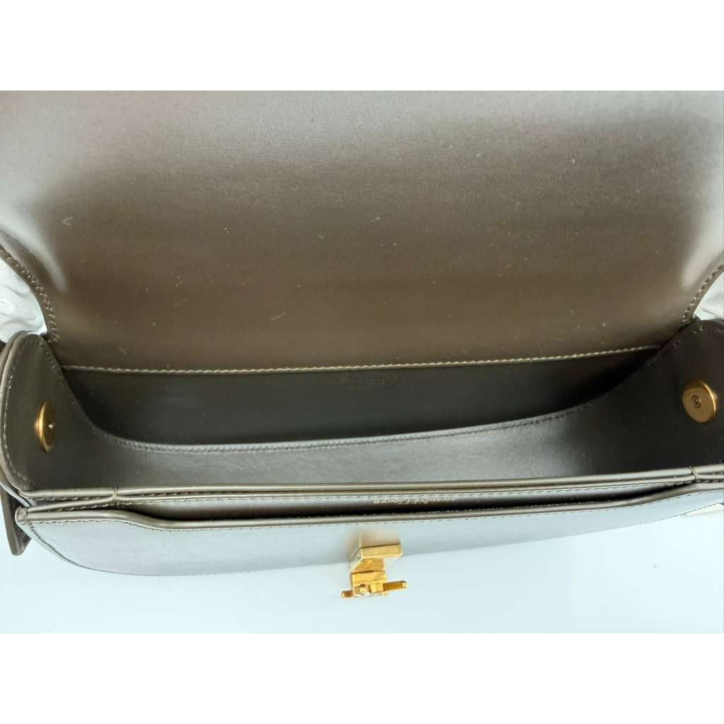 Saint Laurent Paris CC31 Size: OS / YSL Voltaire Shoulder Bag in Dark Brown Size ONE SIZE - 11 Thumbnail