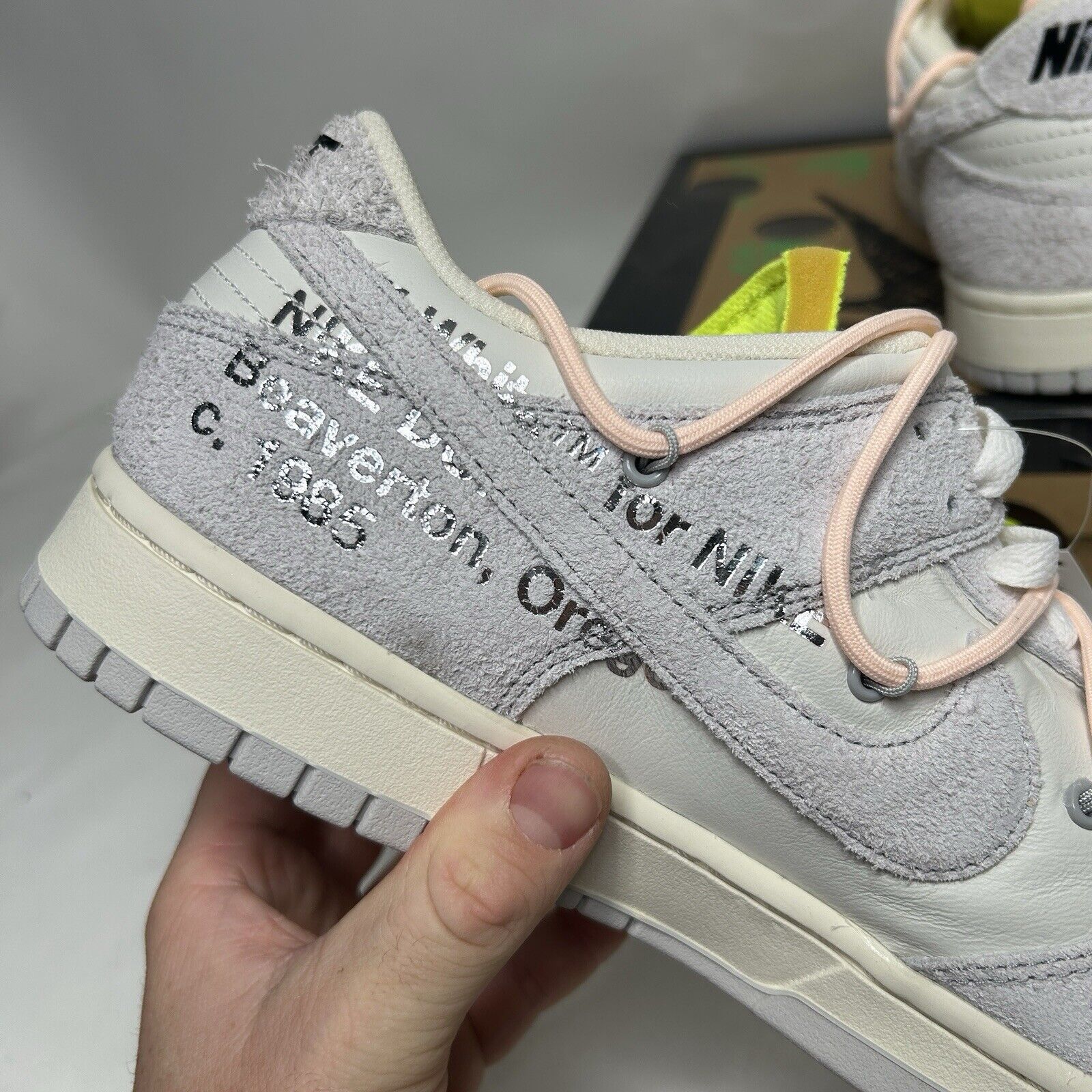 Nike Nike Off-White x Dunk Low “Lot 12 of 50” 2024 Size US 14 / EU 47 - 7 Thumbnail