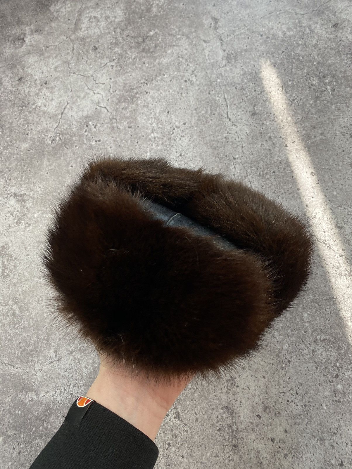Vintage Vintage Real Fur-leather Trapper Cap Ushanka Hat Fox Winter Size ONE SIZE - 2 Thumbnail