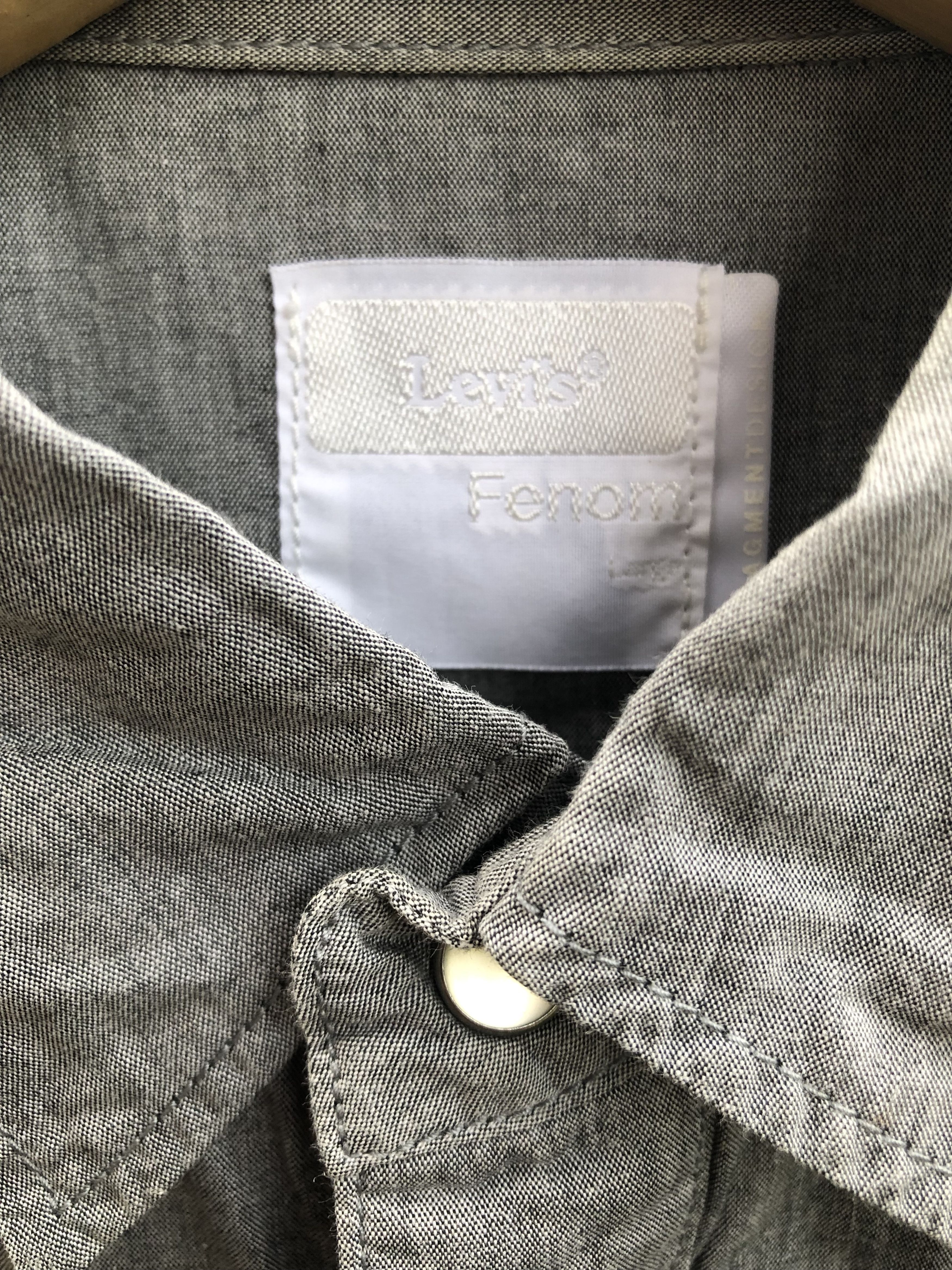 Fragment Design × Levi's Vintage Levis X Fenom Fragment Design Button Shirt Size US L / EU 52-54 / 3 - 5 Thumbnail
