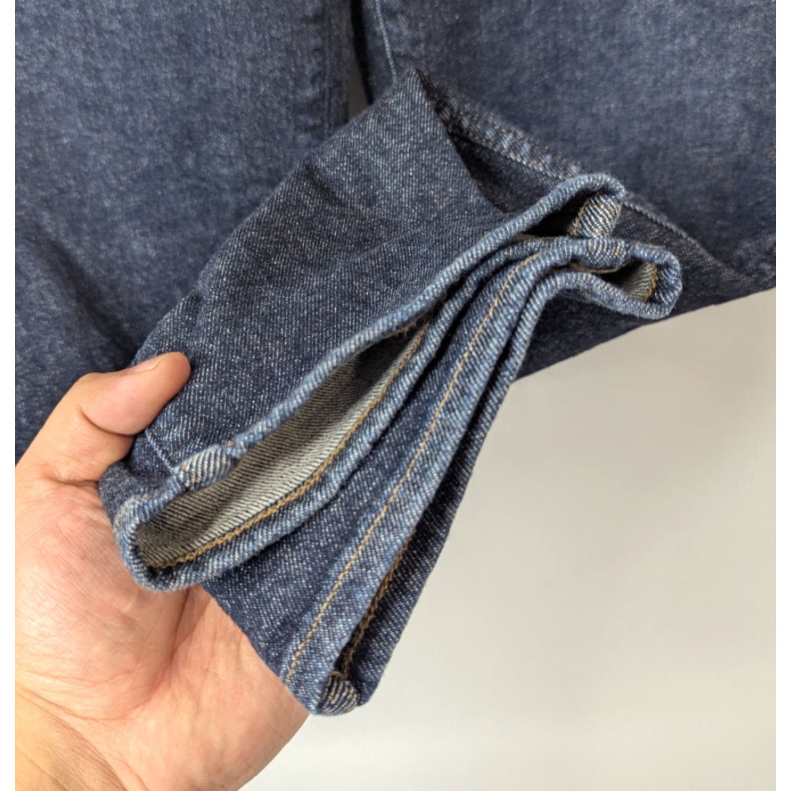 Madewell Madewell Jeans Mid-Rise Ankle Blue Denim 32 Women's Shirt? Size 24" / US 00 / IT 34 - 2 Thumbnail