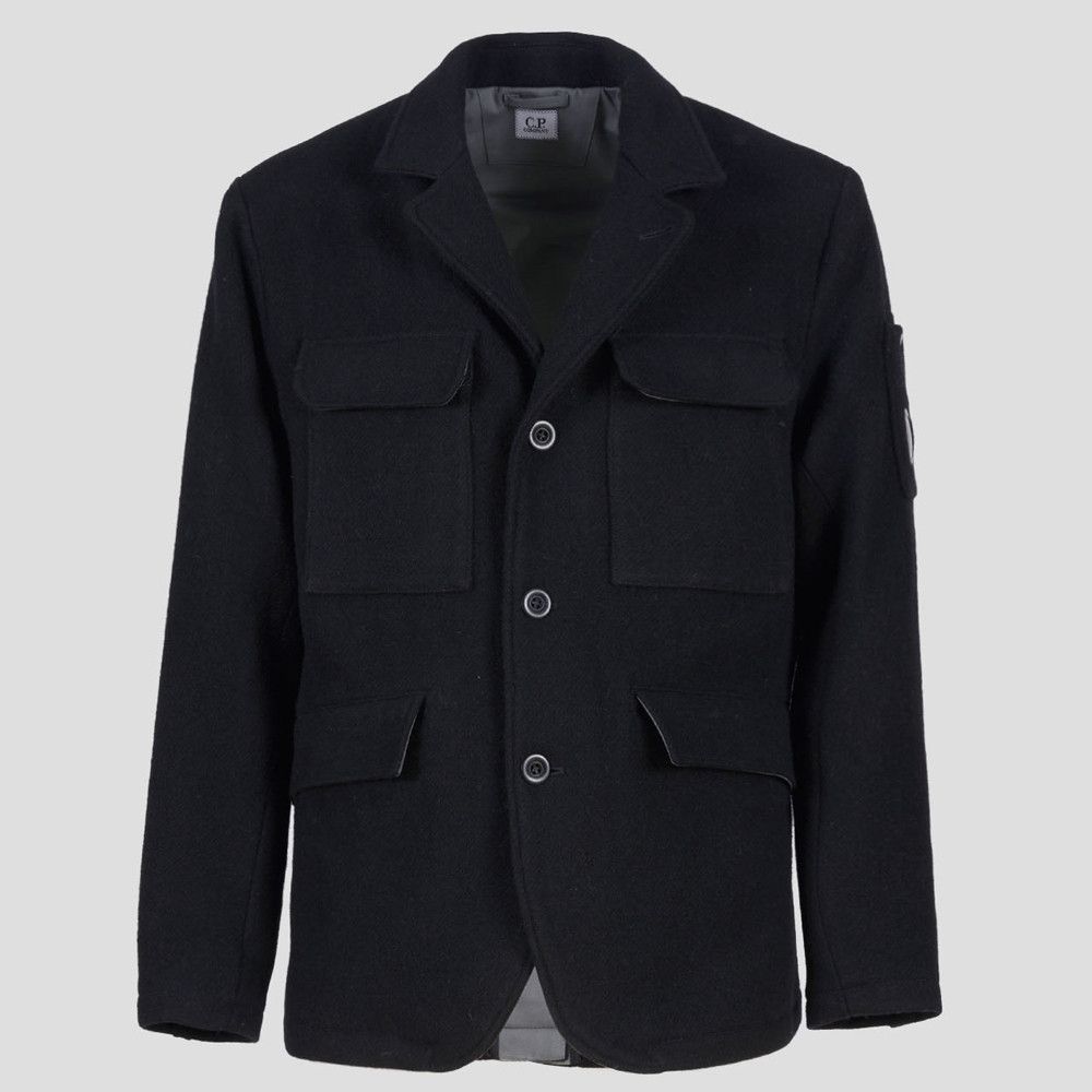 C.P. Company o1y1224 Coat in Black Size US M / EU 48-50 / 2 - 1 Thumbnail