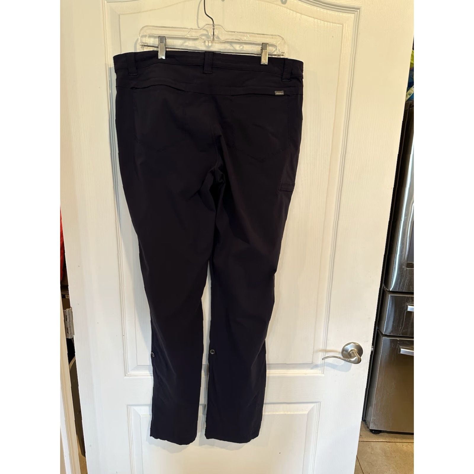 Eddie Bauer Eddie Bauer Pants Womens Tall 16 Navy Blue Outdoor Active Capri Zip Button Adjustable Capris 16T Tall Size 38" / US 16 / IT 52 - 2 Thumbnail