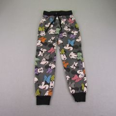 Disney Sweatpants Womens S Small Pink Mid Rise Straight Walt Disney World  Fleece