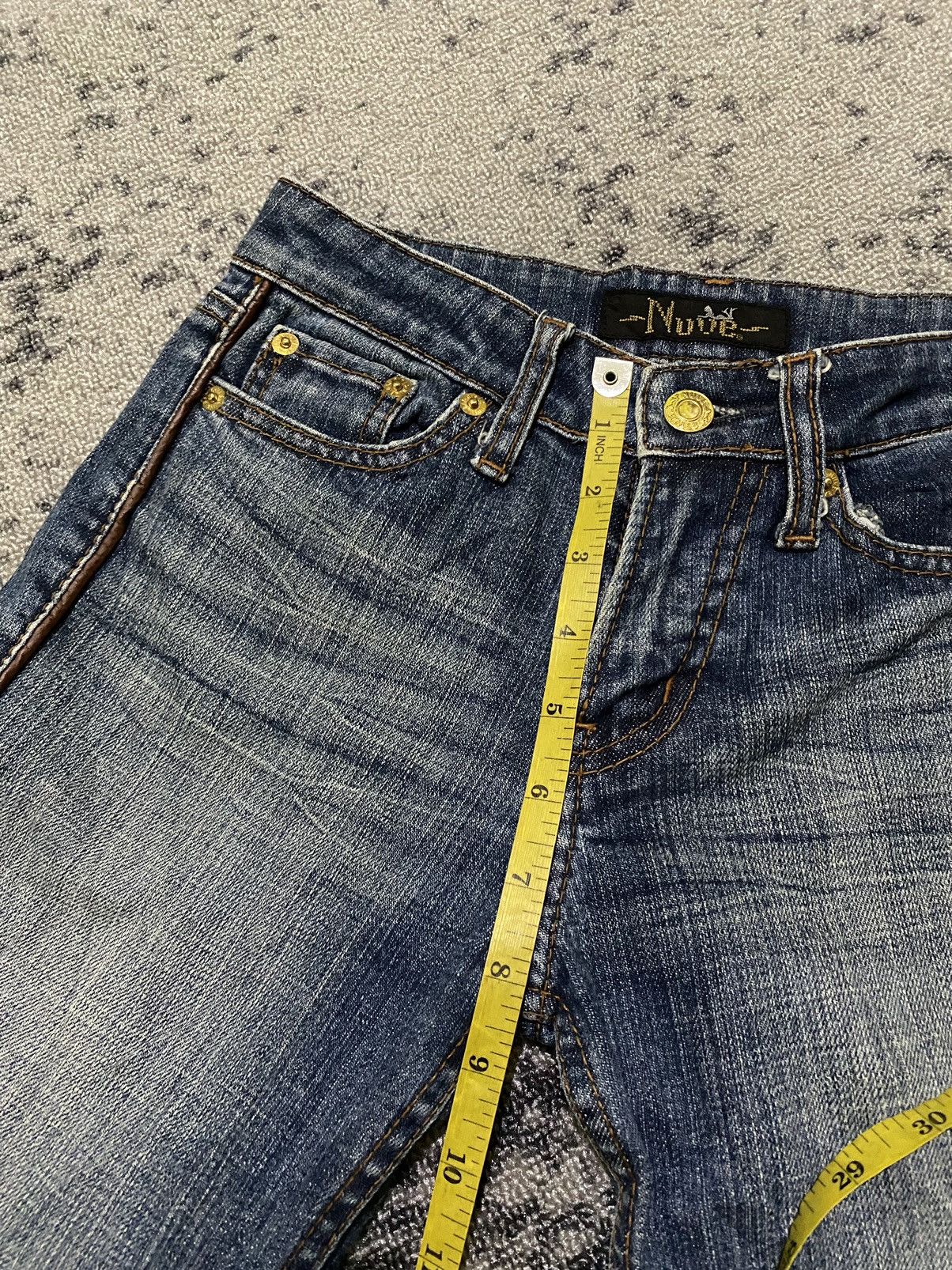 Hysteric Glamour × If Six Was Nine × Japanese Brand Y2k Nuve ifsixwasnine flare jeans Size US 27 - 13 Thumbnail
