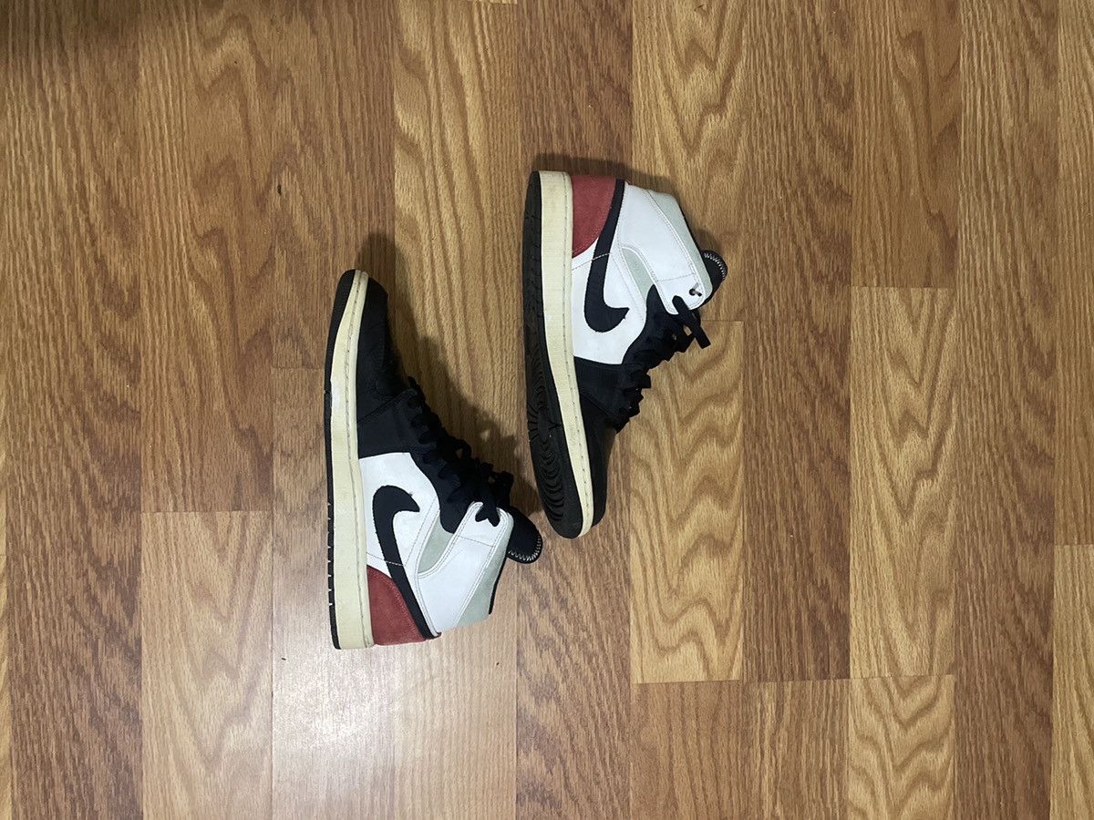 Jordan Brand × Nike Vintage custom jordan 1 mids Size US 10.5 / EU 43-44 - 3 Thumbnail