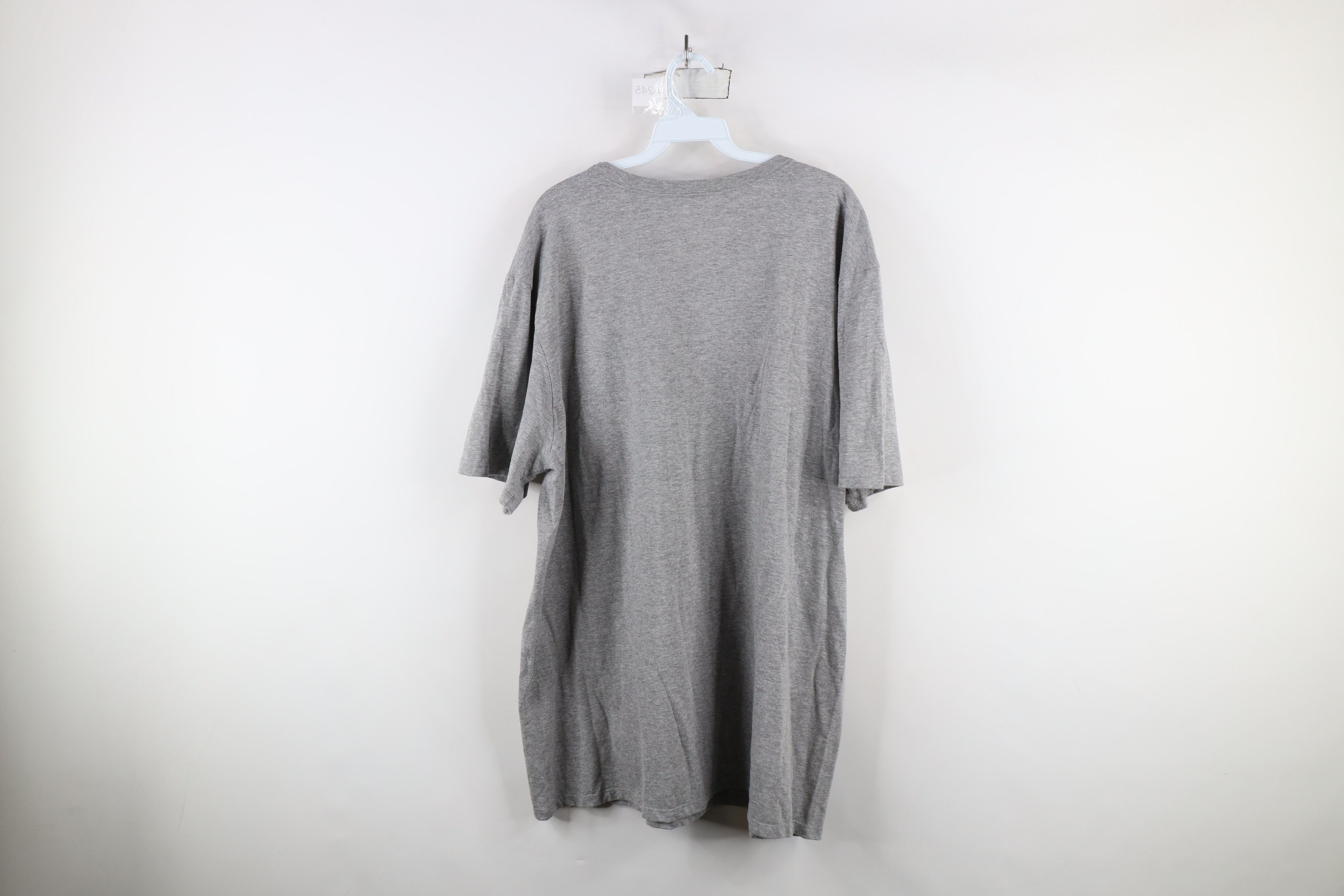 Nike × Vintage Vintage Y2K Nike Baseball Scott Center Swoosh T-Shirt Gray Size US XXL / EU 58 / 5 - 12 Thumbnail
