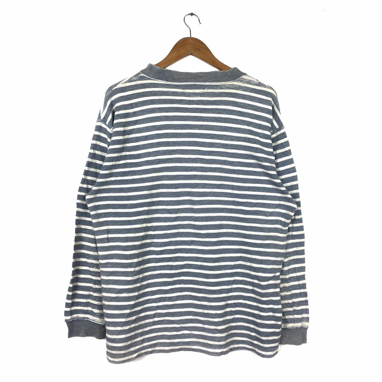 Beverly Hills Polo Club Vtg POLO CLUB Big Pony Striped Sweatshirt Sweater Jumper Size US L / EU 52-54 / 3 - 4 Thumbnail
