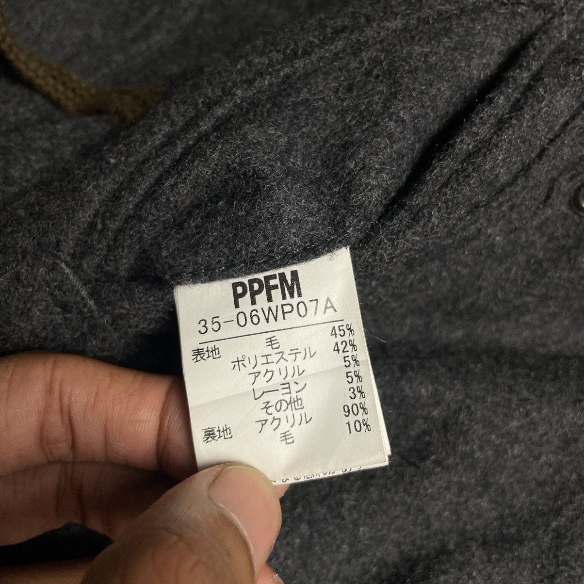 If Six Was Nine 🇯🇵 VINTAGE PPFM WOOL PUNK GOTHIC DUFFLE COAT JACKET Size US M / EU 48-50 / 2 - 10 Thumbnail