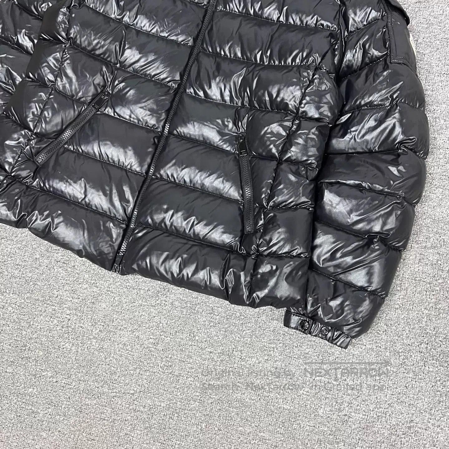 Moncler Black Puffer Jacket with Hood. Size US XXL / EU 58 / 5 - 5 Thumbnail