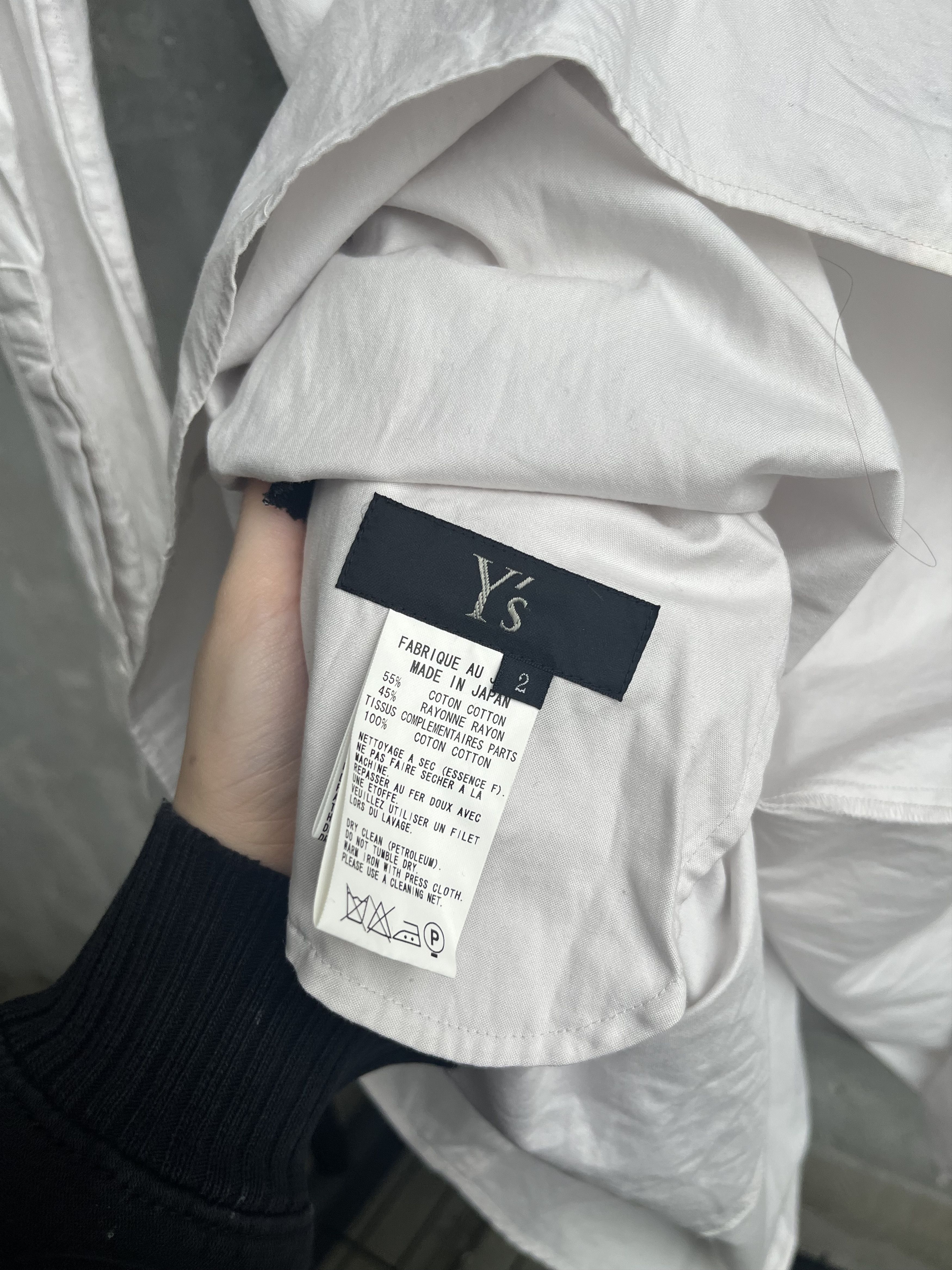 Yohji Yamamoto Y's by Yohji Yamamoto two tone dress Size S / US 4 / IT 40 - 10 Thumbnail