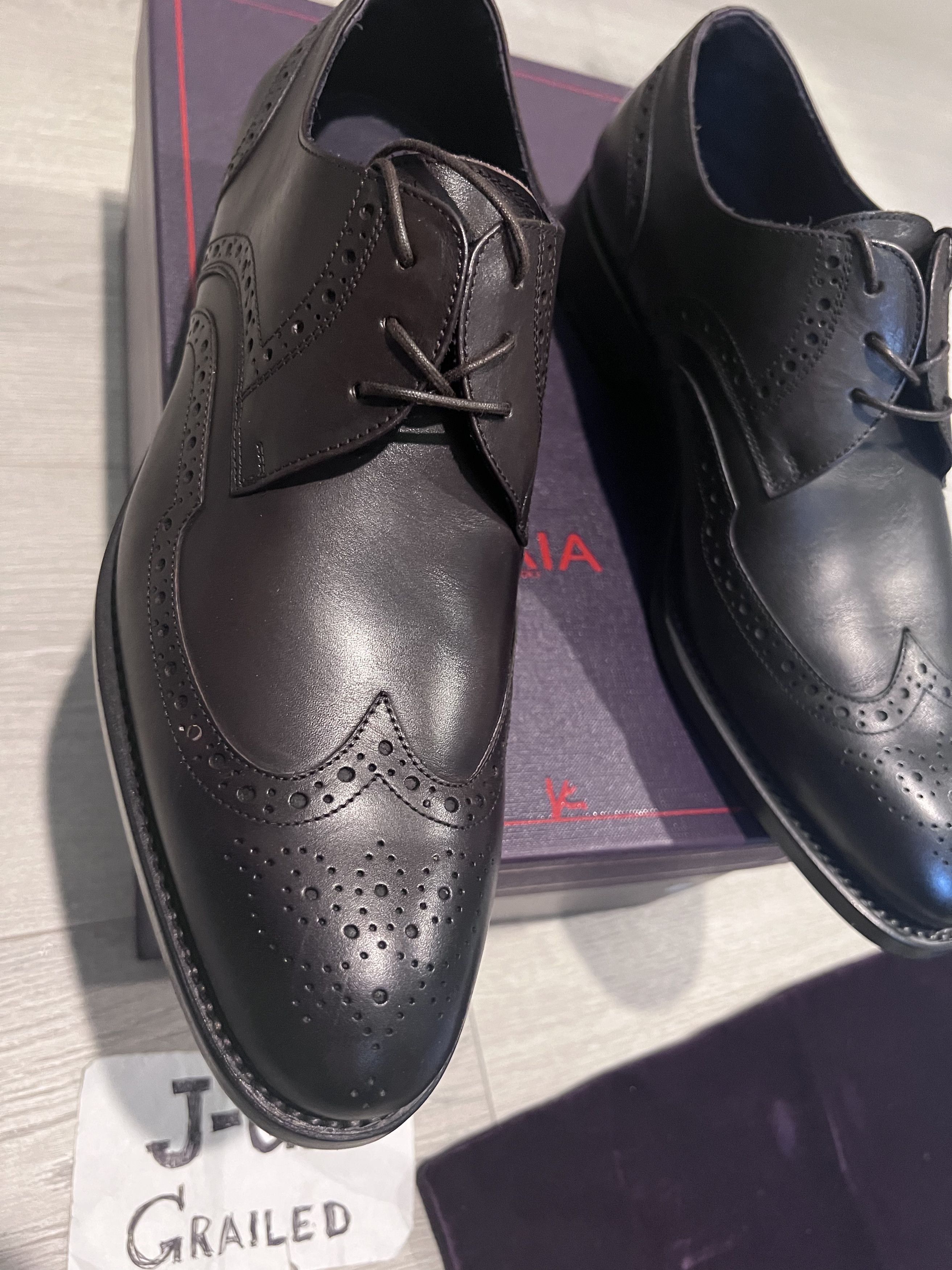 Isaia Isaia Brogues! made in italy, amazing quality Size US 8.5 / EU 41-42 - 1 Thumbnail