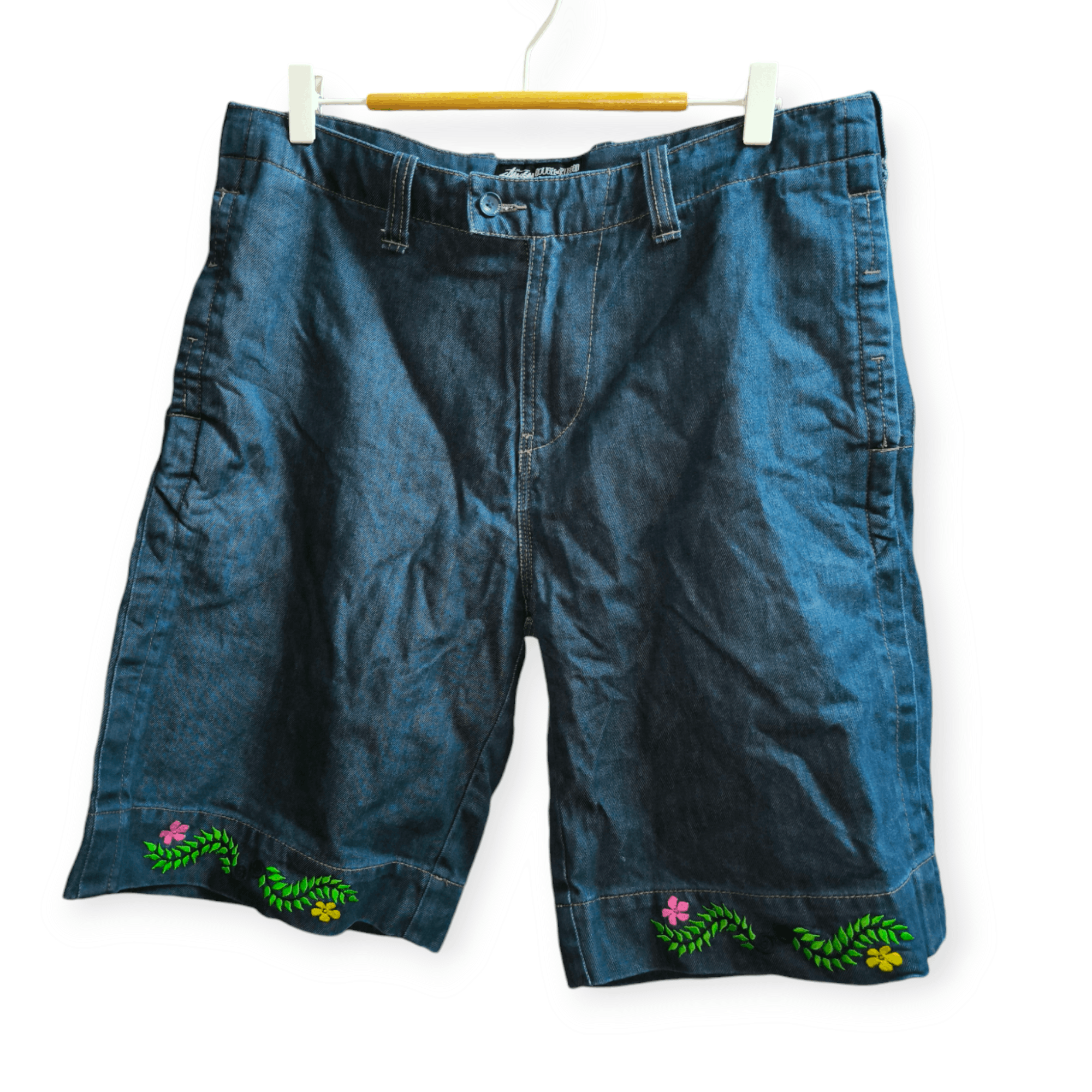 新品 Stussy Rough And Rugged Denim Shorts STUSSY / ROUGH and RUGGED DENIM☆Short Pants 30